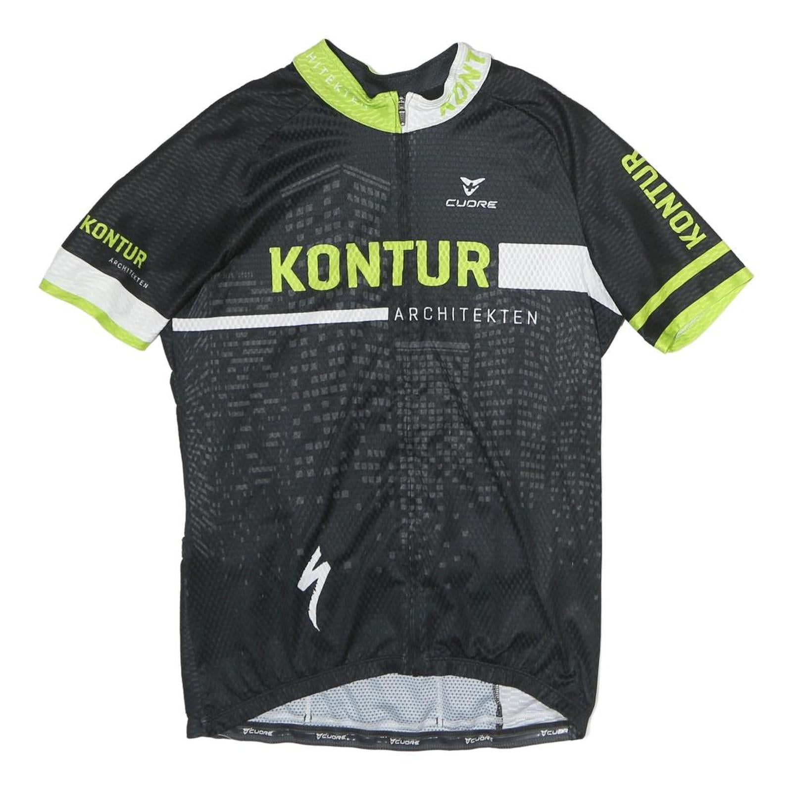 Buy CUORE Mens Black & Green Cycling T-Shirt L Short Sleeve Crew Neck Polyester Refurbished - $12.99 CUORE Mens Black & Green Cycling T-Shirt L Short Sleeve Crew Neck Polyester Refurbished - N/A refurbished available on Cerqular
