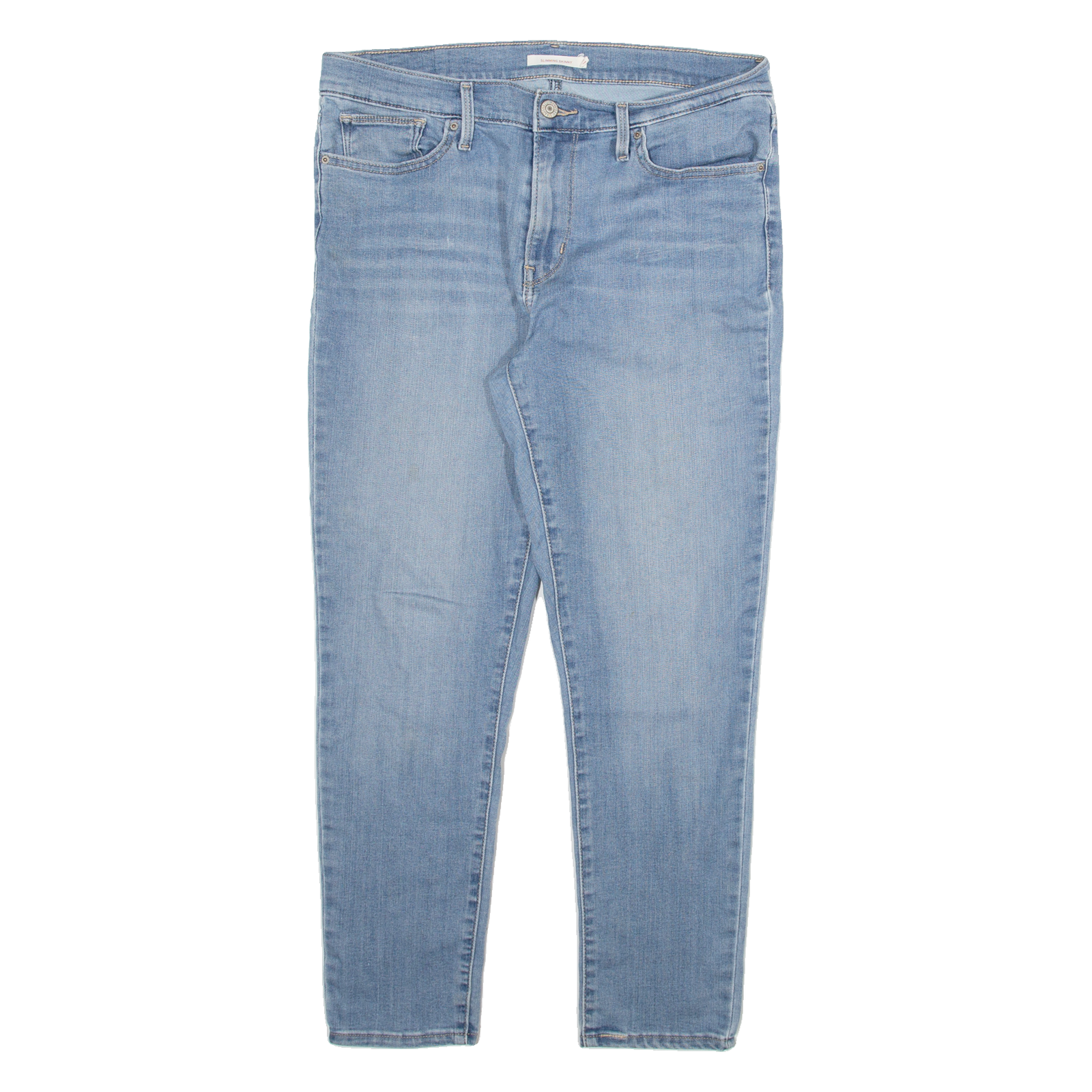 LEVI'S Womens Jeans Blue Slim Skinny W31 L26 Refurbished - N/A refurbished available on Cerqular
