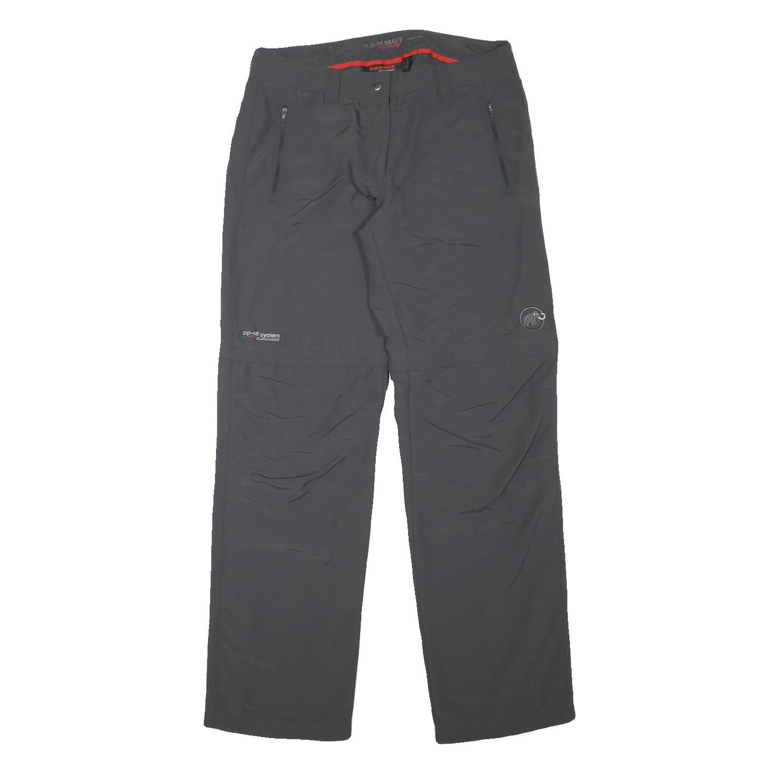 MAMMUT Womens Polyester Blend Black Regular Straight Trousers W31 L31 Outdoor Refurbished - N/A refurbished available on Cerqular
