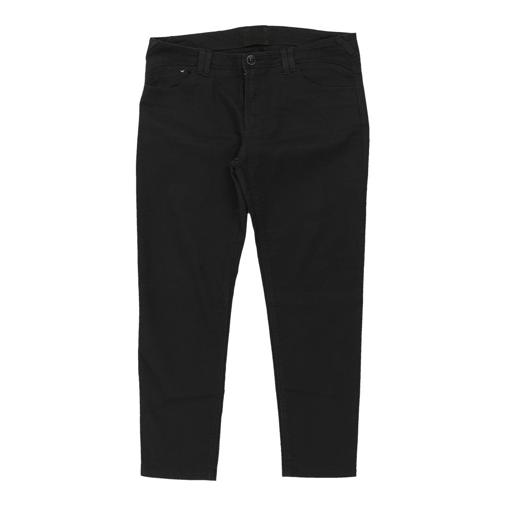Buy Armani Jeans Jeans - 36W UK 14 Black Cotton | Size: UK 14 Refurbished - $40.02 Armani Jeans Jeans - 36W UK 14 Black Cotton | Size: UK 14 Refurbished - N/A (Preloved Designer is not a specific brand, it refurbished available on Cerqular