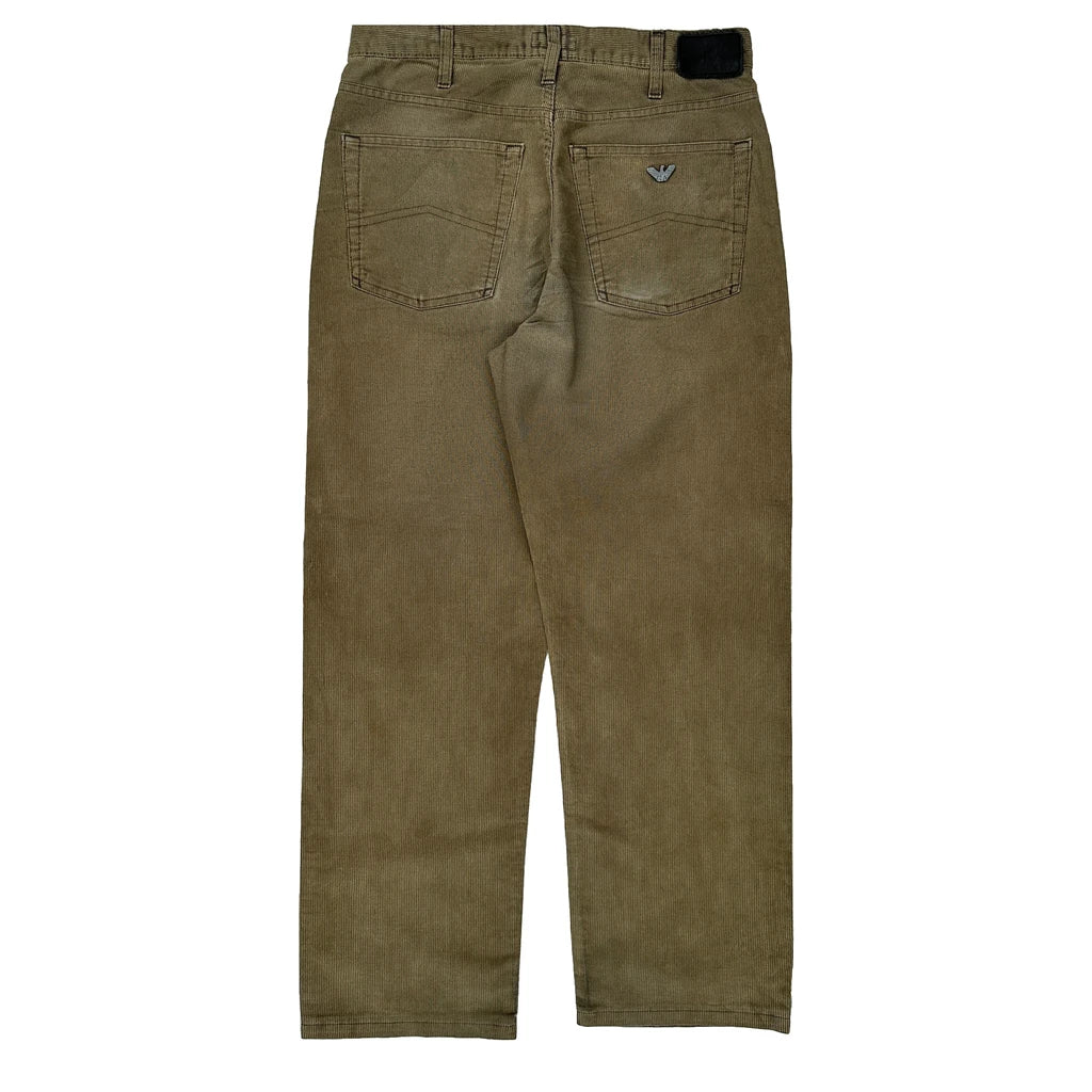 Buy Armani Jeans Jeans - 31W 30L Khaki Cotton Refurbished - $100.49 Armani Jeans Jeans - 31W 30L Khaki Cotton Refurbished - Thrifted (note: this is a term often used to describe second- refurbished available on Cerqular