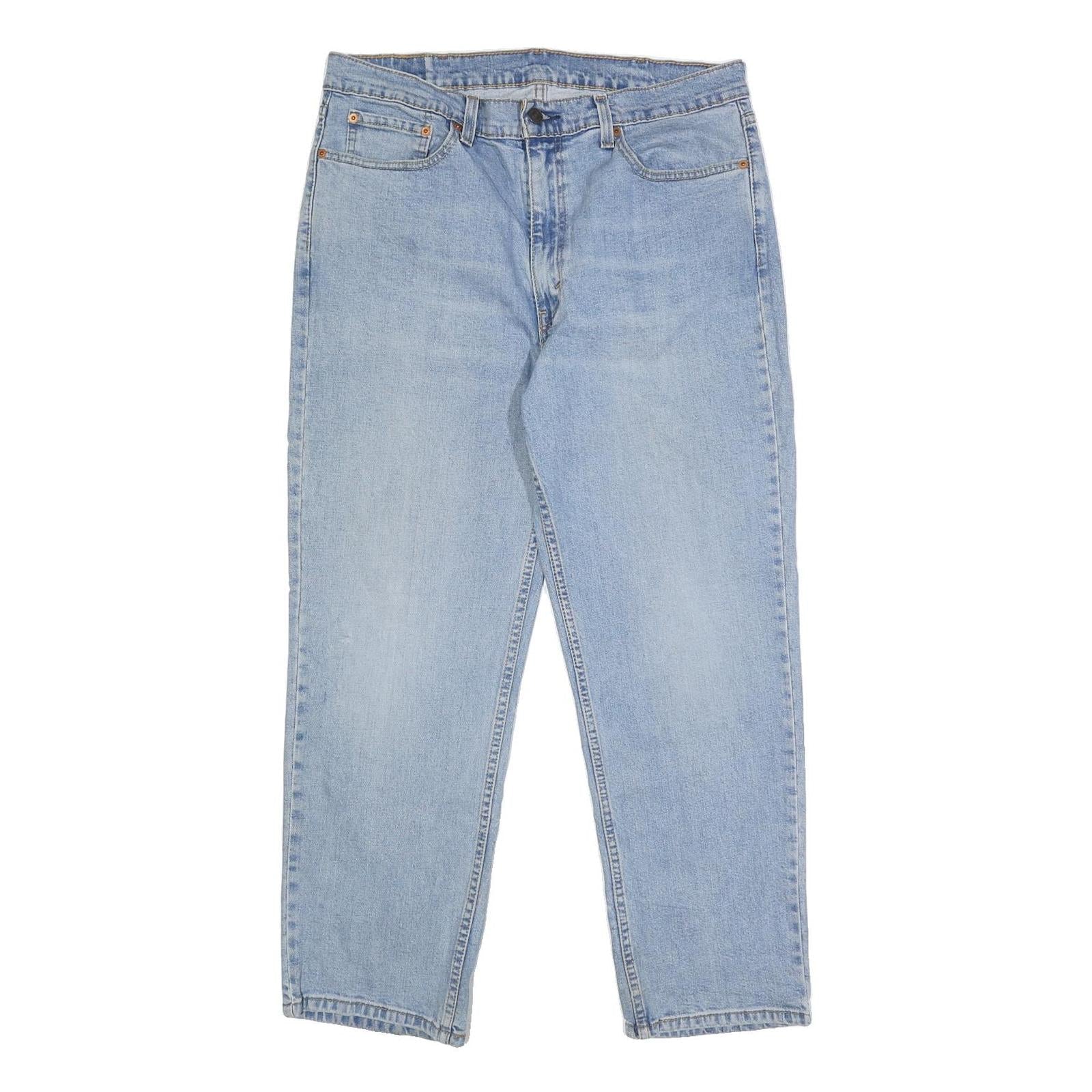 LEVI'S 550 Mens Jeans Blue Relaxed Straight Denim Medium W33 L29 Classic Casual Refurbished - N/A refurbished available on Cerqular