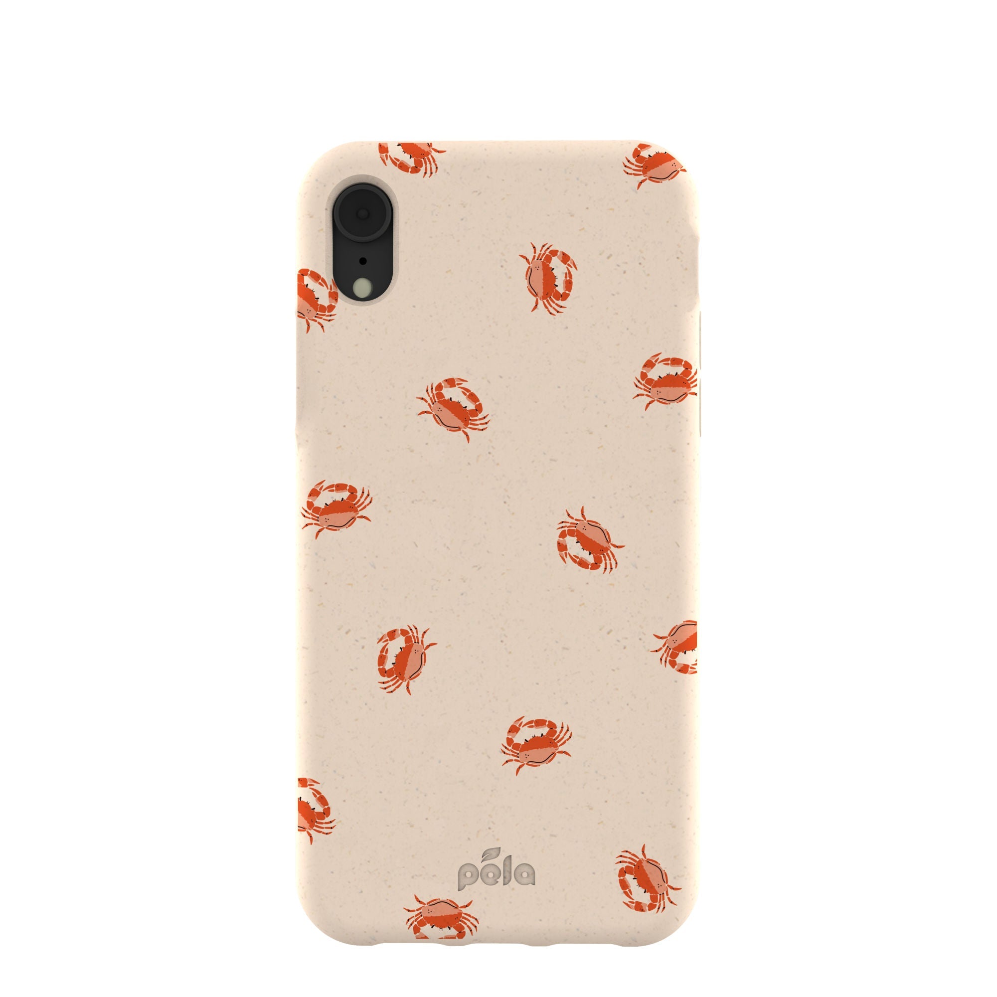 Seashell Lil Crabby iPhone XR Case Refurbished - Pela Case refurbished available on Cerqular