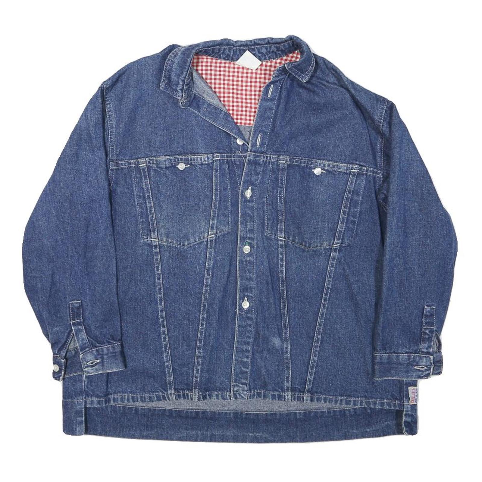 Buy OILILY Womens Blue Denim Jacket M Cotton Blend Button Casual Outerwear Refurbished - $64.99 OILILY Womens Blue Denim Jacket M Cotton Blend Button Casual Outerwear Refurbished - N/A refurbished available on Cerqular
