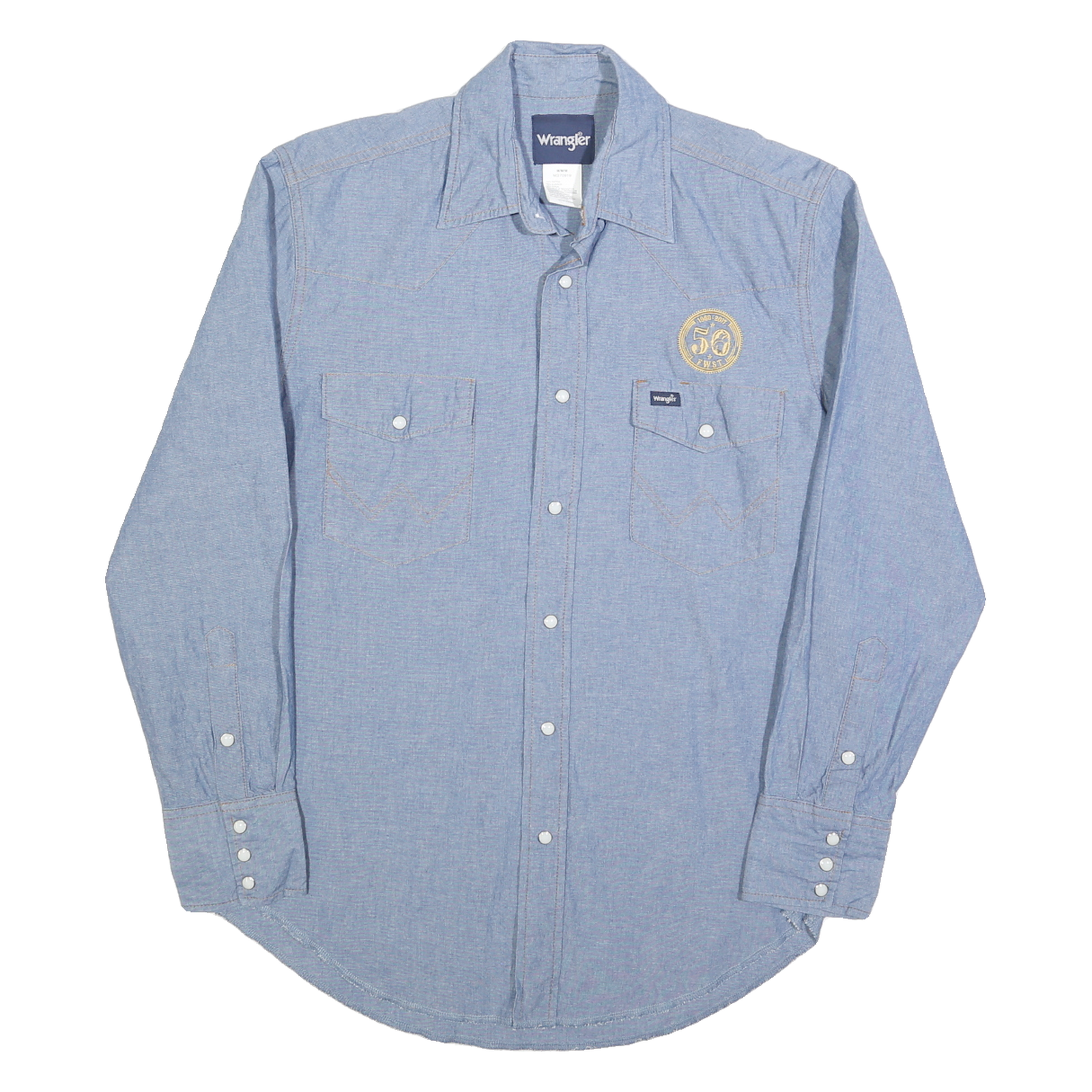 Buy WRANGLER Mens Blue Shirt M Cotton Blend Classic Western Style Long Sleeve Refurbished - $36.39 WRANGLER Mens Blue Shirt M Cotton Blend Classic Western Style Long Sleeve Refurbished - N/A refurbished available on Cerqular