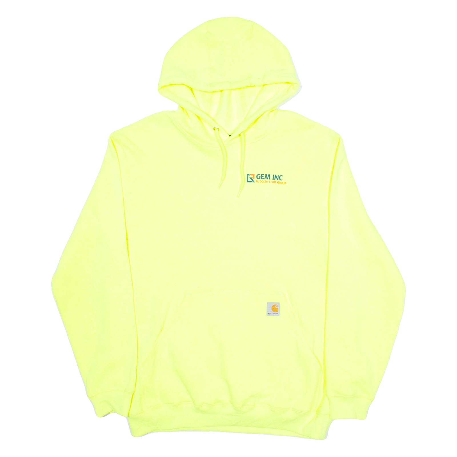 CARHARTT GEM INC Loose Fit Mens Yellow Hoodie L Refurbished - N/A refurbished available on Cerqular