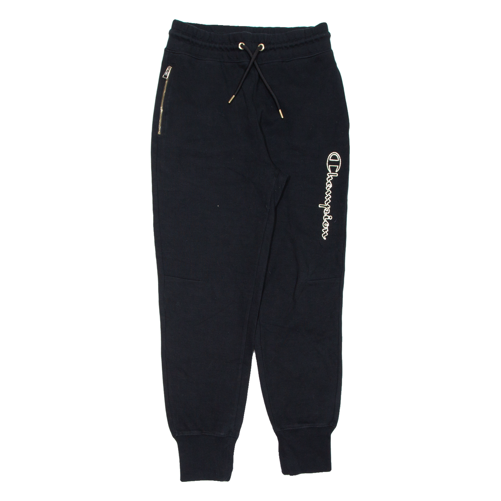 CHAMPION Womens Joggers Black Tapered XS W28 L28 Refurbished - N/A refurbished available on Cerqular