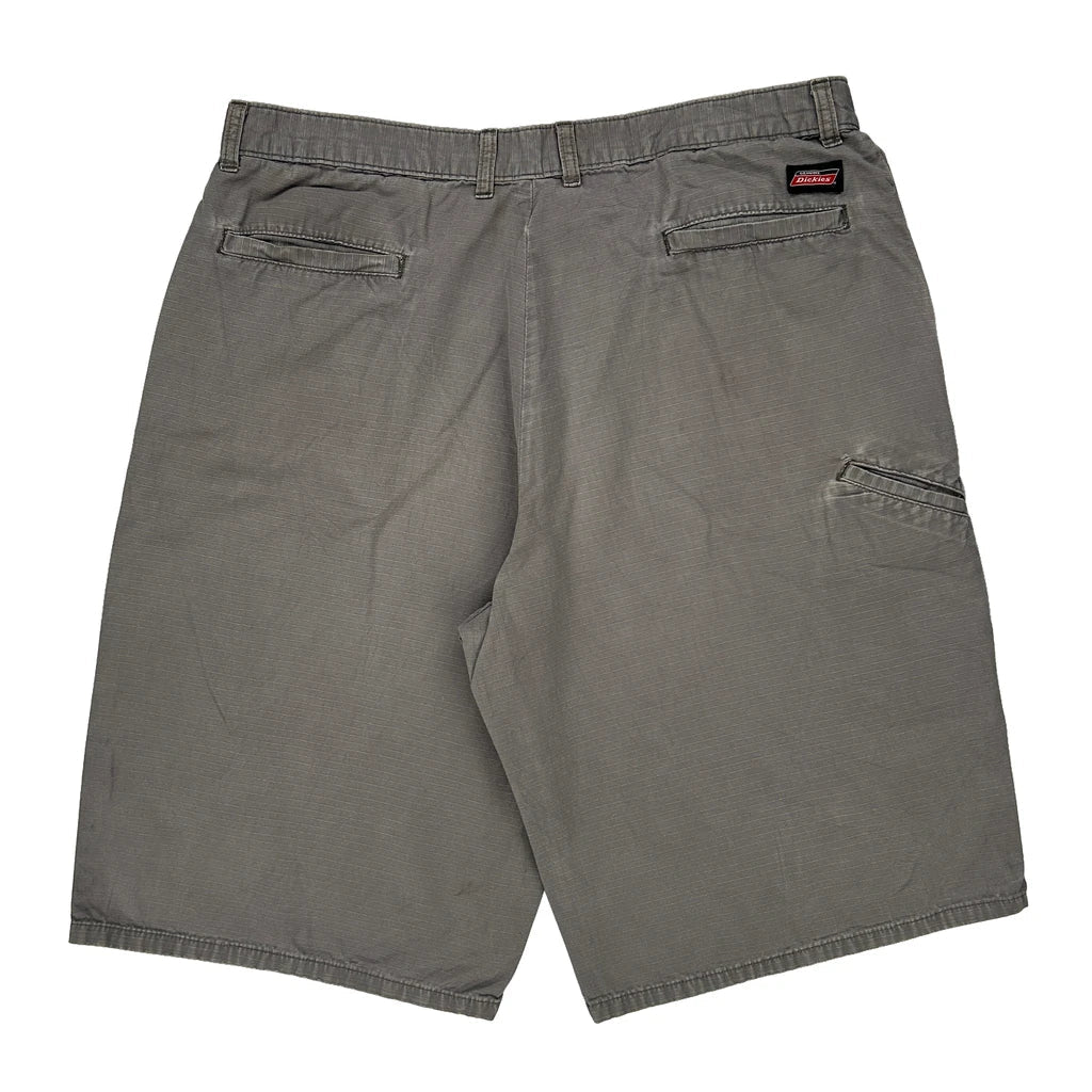 Dockers Shorts - 35W 12L Grey Cotton Refurbished - Thrifted (note: this is a term often used to describe second- refurbished available on Cerqular