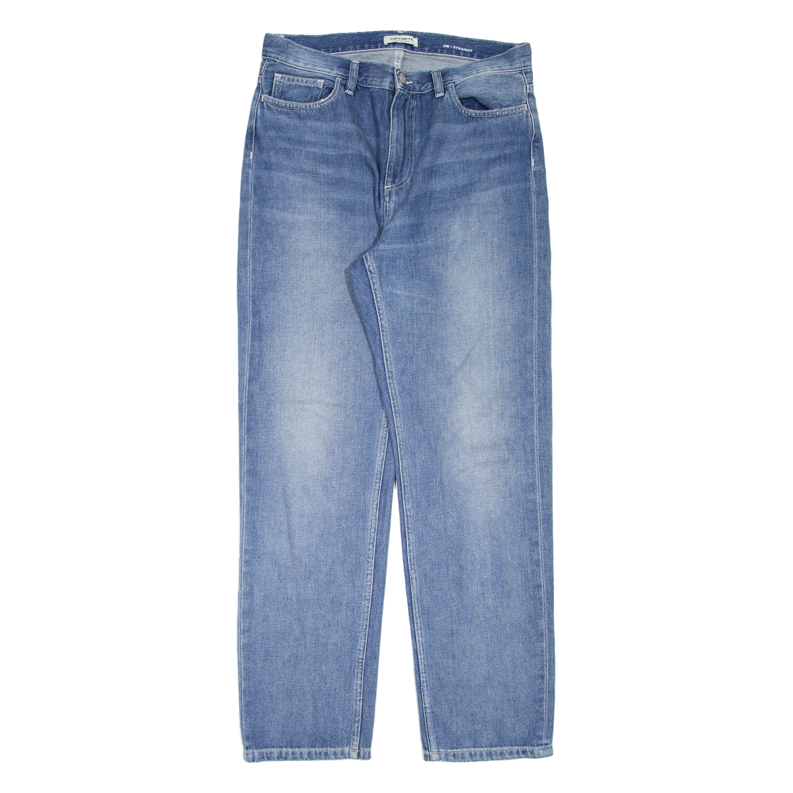 CARHARTT WIP Mita Pant Womens Jeans Blue Relaxed Straight W30 L29 Refurbished - N/A refurbished available on Cerqular