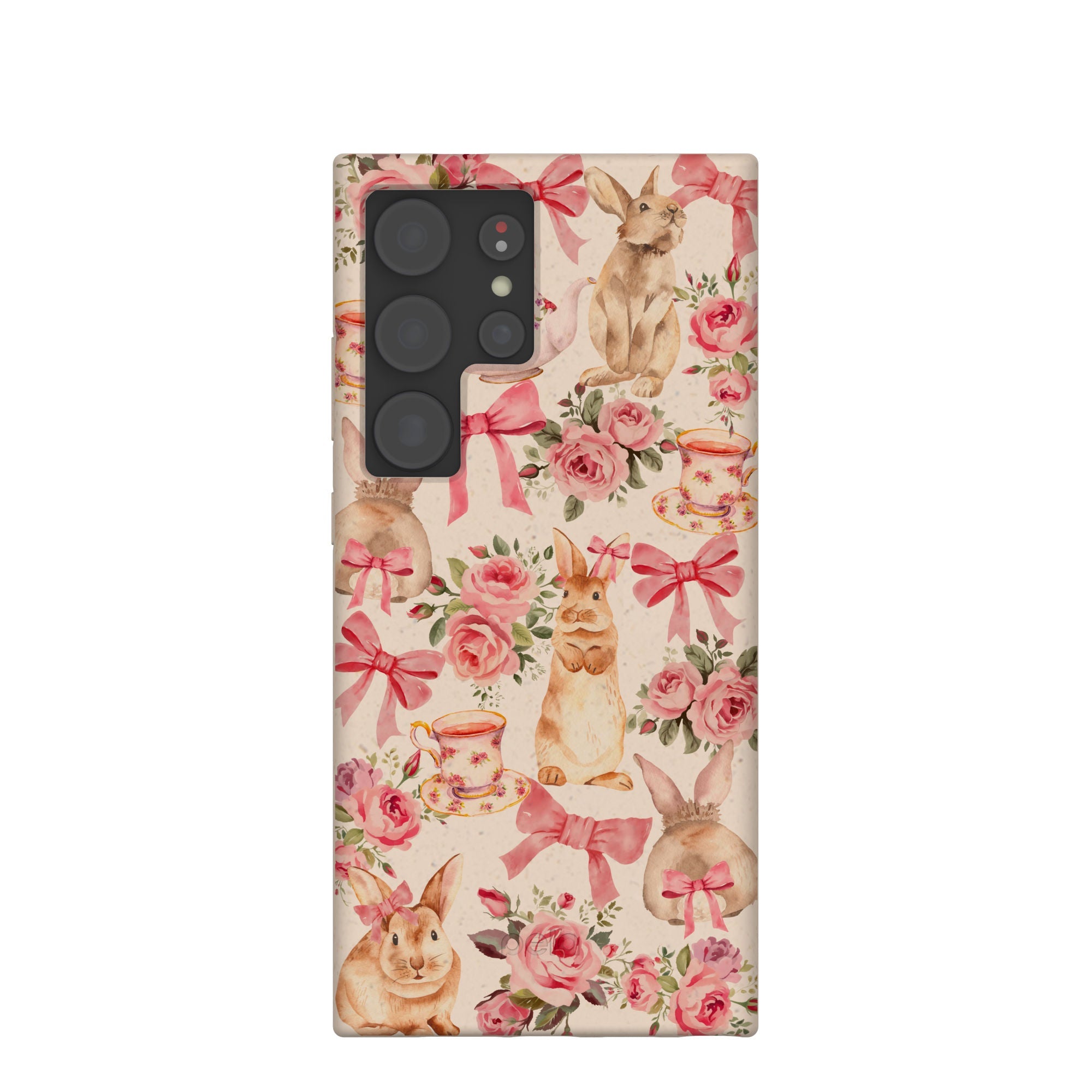 Seashell Garden Party Samsung Galaxy S24 Ultra Case Refurbished - Pela Case refurbished available on Cerqular