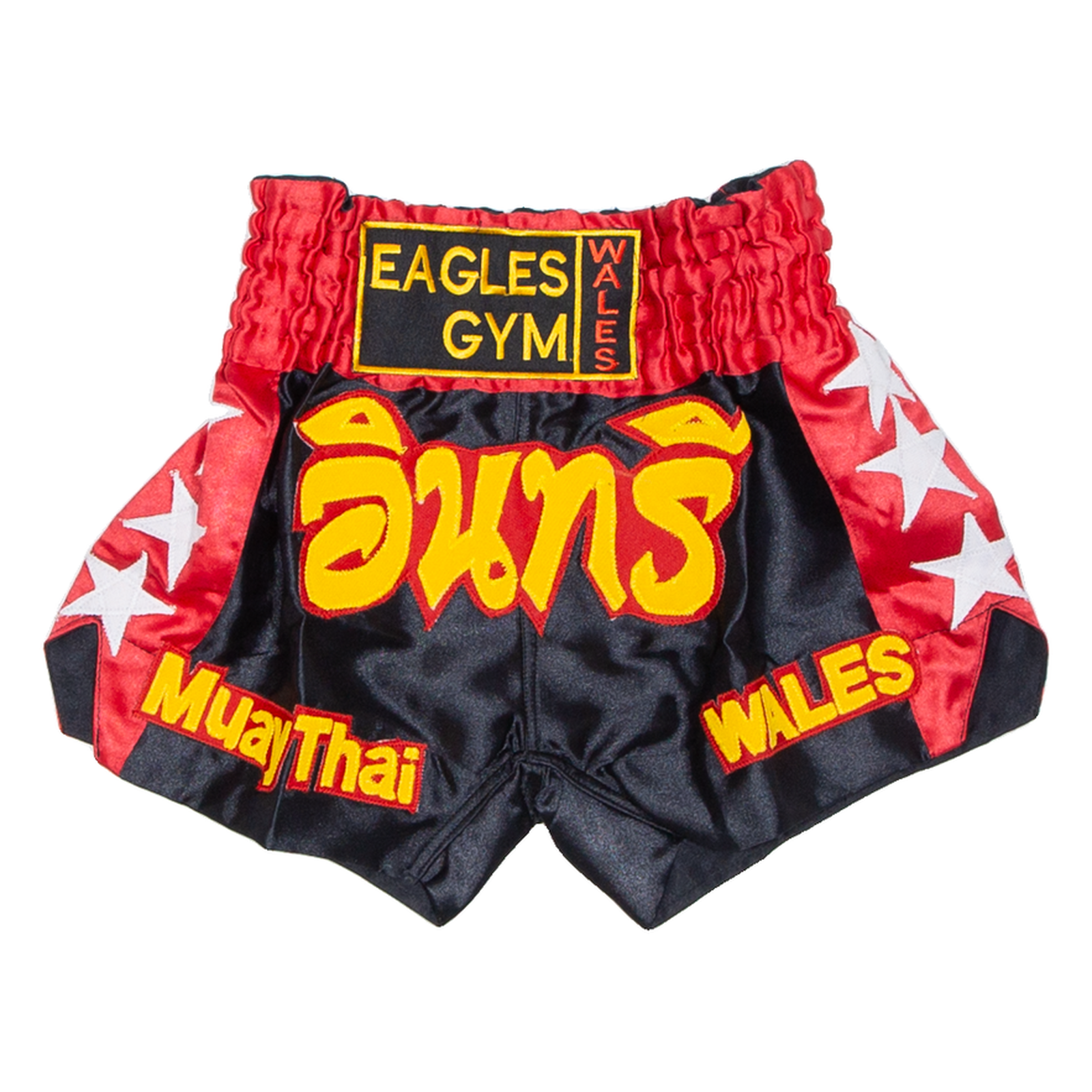 EAGLES GYM WALES Thai Boxing Mens Sports Shorts Red Relaxed S W22 Refurbished - N/A refurbished available on Cerqular
