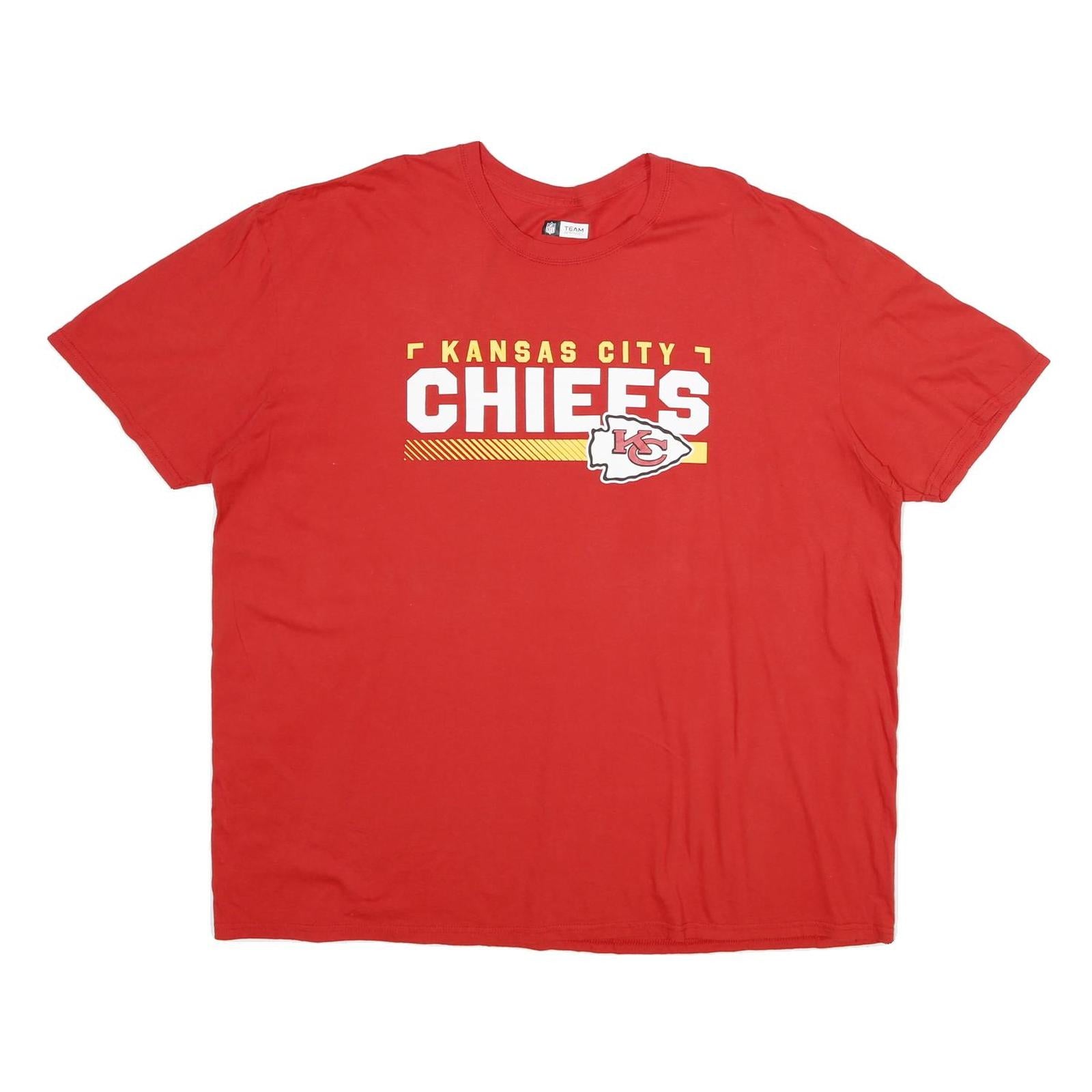 Buy NFL Mens Red Kansas City Chiefs Graphic T-Shirt 3XL Short Sleeve Crew Neck Refurbished - $22.09 NFL Mens Red Kansas City Chiefs Graphic T-Shirt 3XL Short Sleeve Crew Neck Refurbished - N/A refurbished available on Cerqular