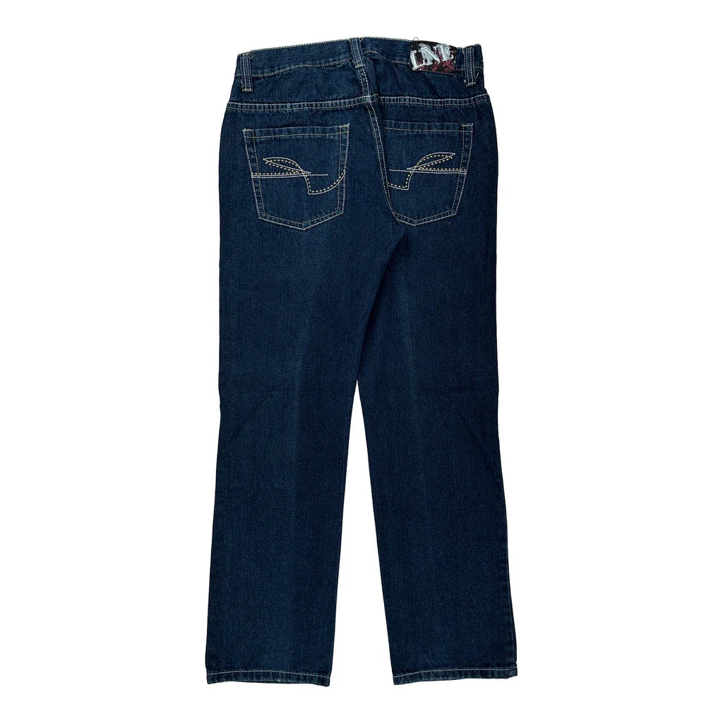 Lne Jeans - 32W 32L Dark Wash Cotton Blend Refurbished - Thrifted (note: this is a term often used to describe second- refurbished available on Cerqular