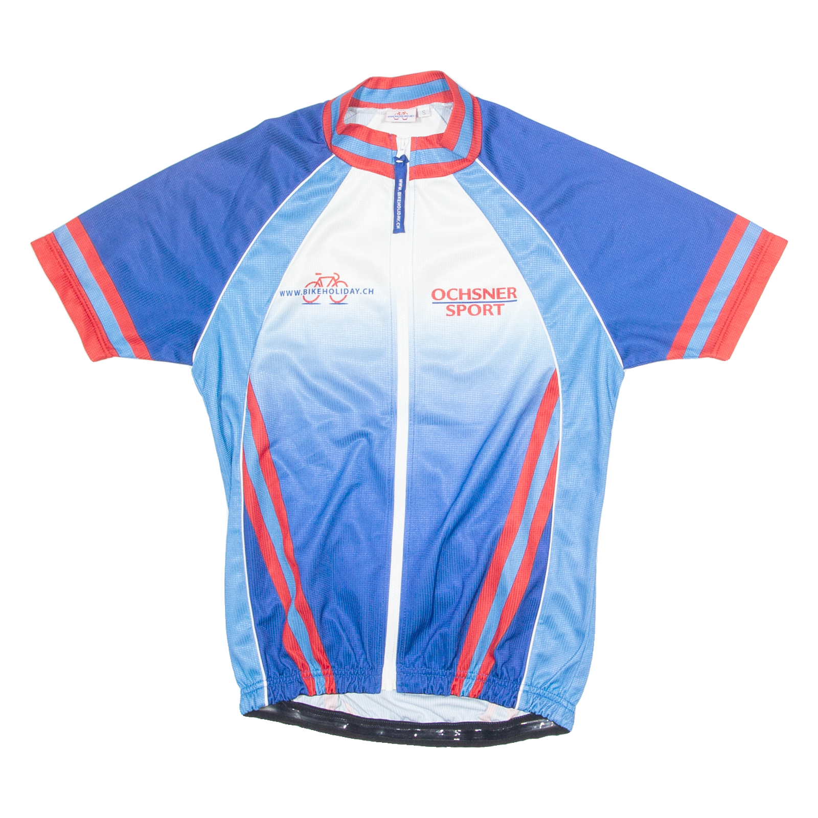 BIKE HOLIDAY Cycling Mens Jersey Blue 1/4 Zip S Refurbished - N/A refurbished available on Cerqular