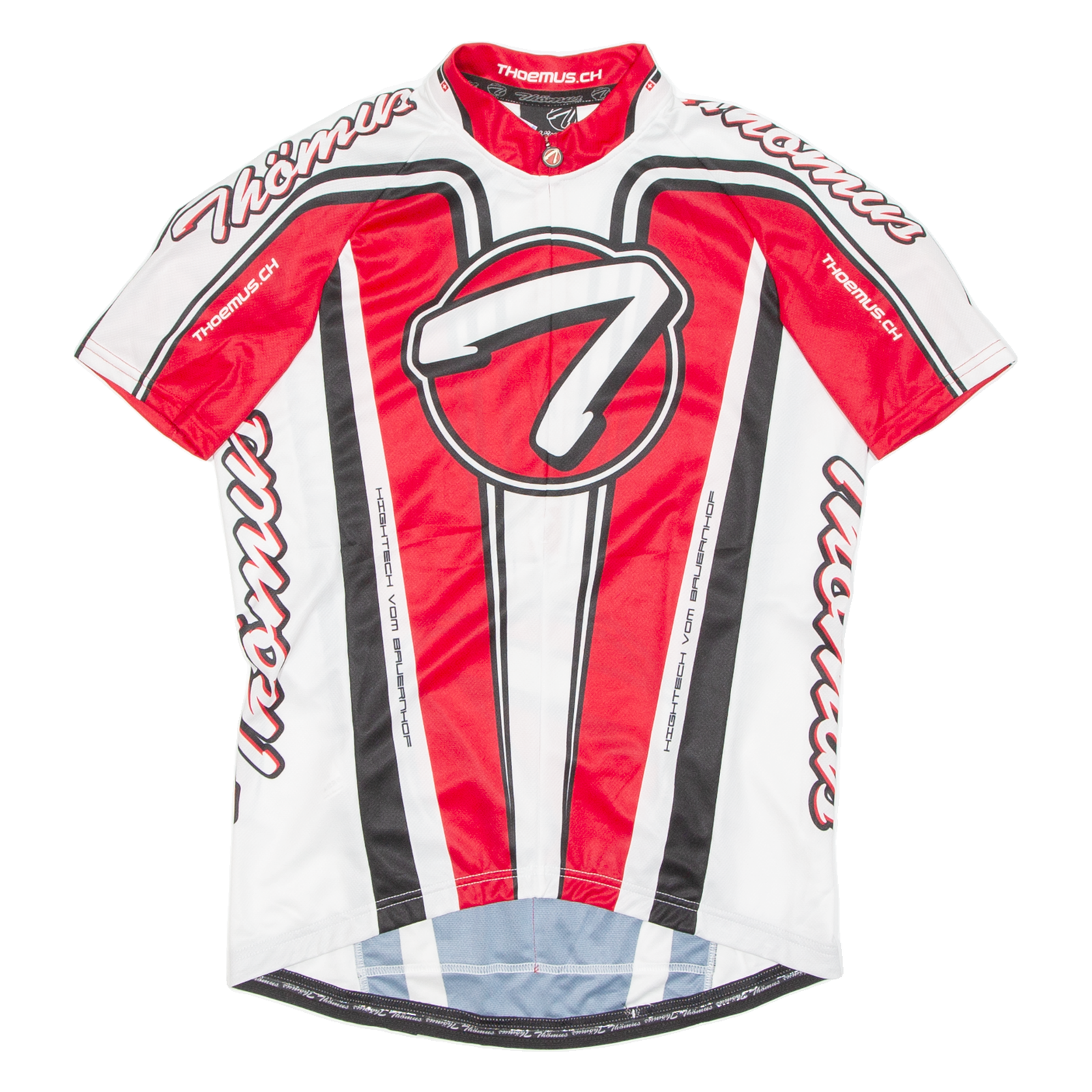 Cycling Mens Jersey Red 1/2 Zip XL Refurbished - N/A refurbished available on Cerqular