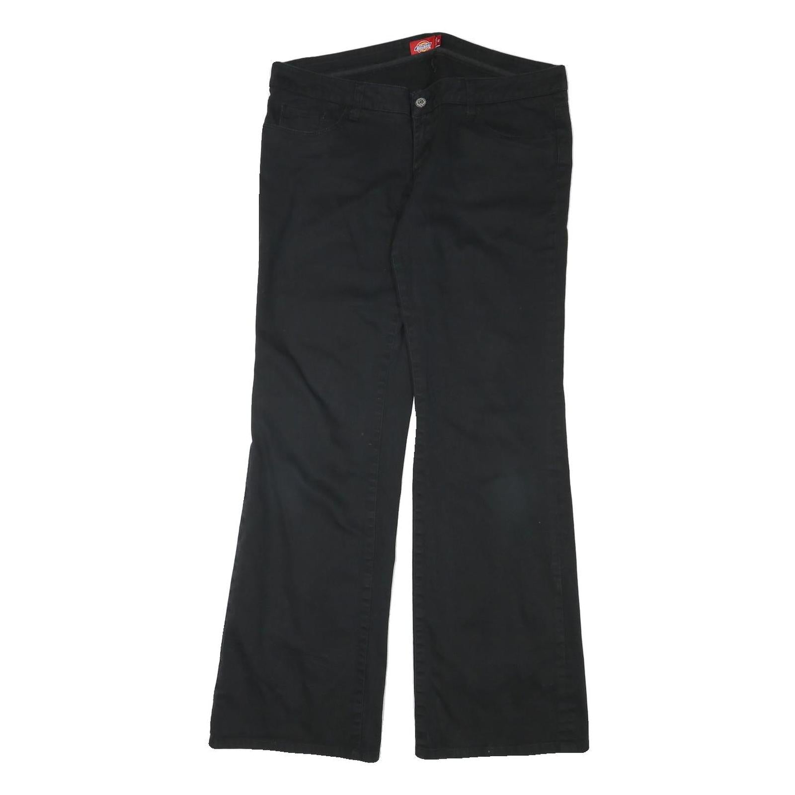 Buy DICKIES Womens Black Cotton Blend Regular Fit Zip Trousers W34 L31 Classic Refurbished - $42.89 DICKIES Womens Black Cotton Blend Regular Fit Zip Trousers W34 L31 Classic Refurbished - N/A refurbished available on Cerqular
