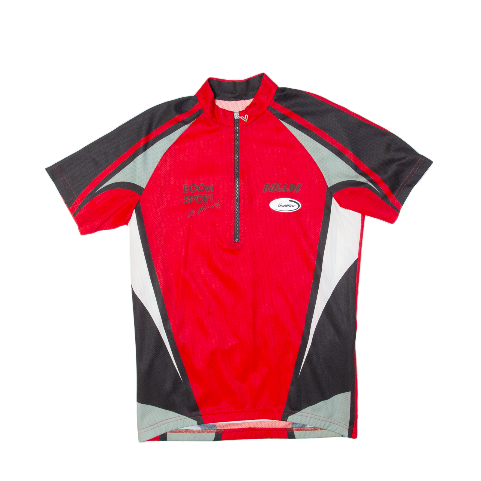 LOFFLER Cycling Mens Jersey Red 1/4 Zip S Refurbished - N/A refurbished available on Cerqular