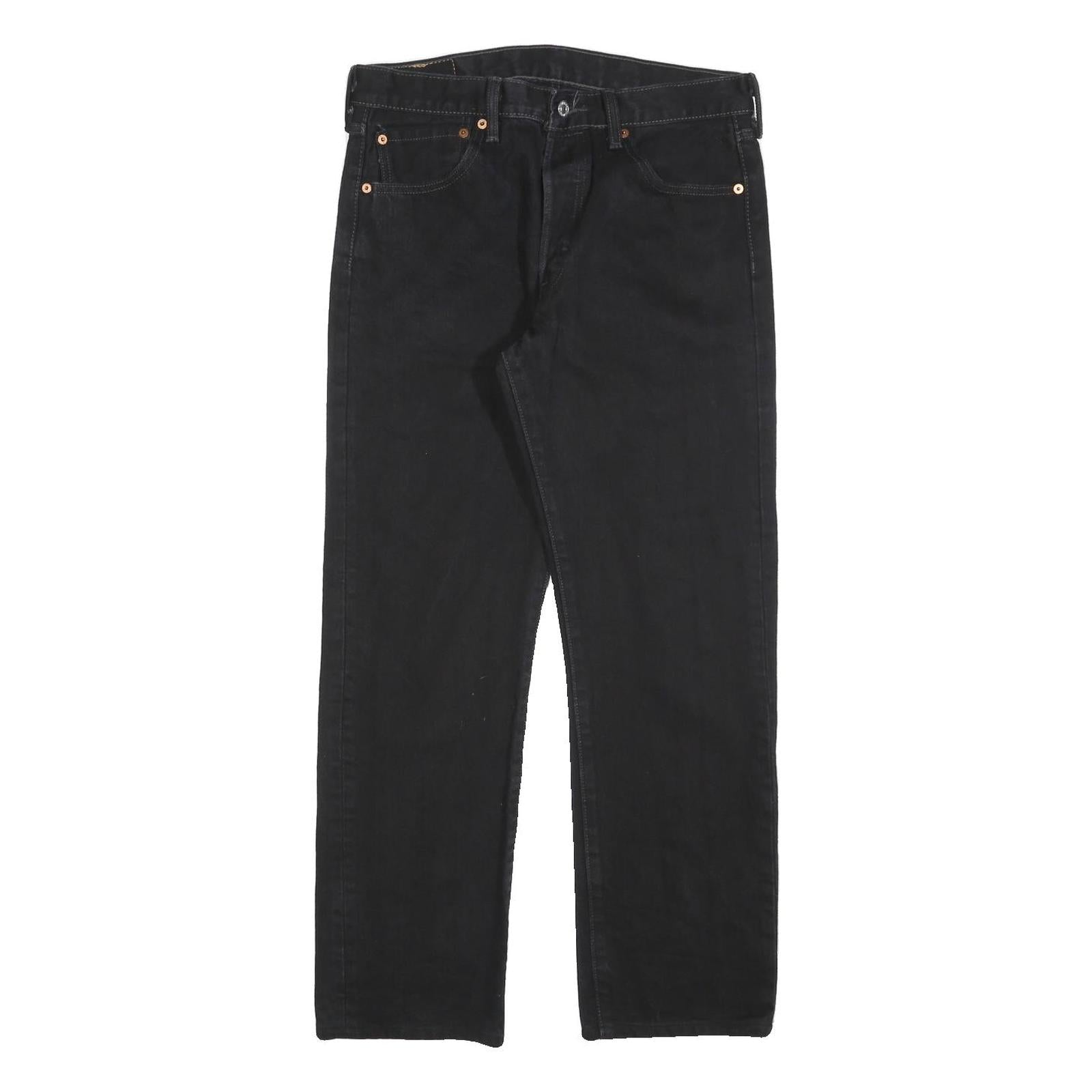 Buy LEVI'S 501 Mens Jeans Black Regular Straight Denim Medium W33 L28 Classic Button Refurbished - $45.49 LEVI'S 501 Mens Jeans Black Regular Straight Denim Medium W33 L28 Classic Button Refurbished - N/A refurbished available on Cerqular