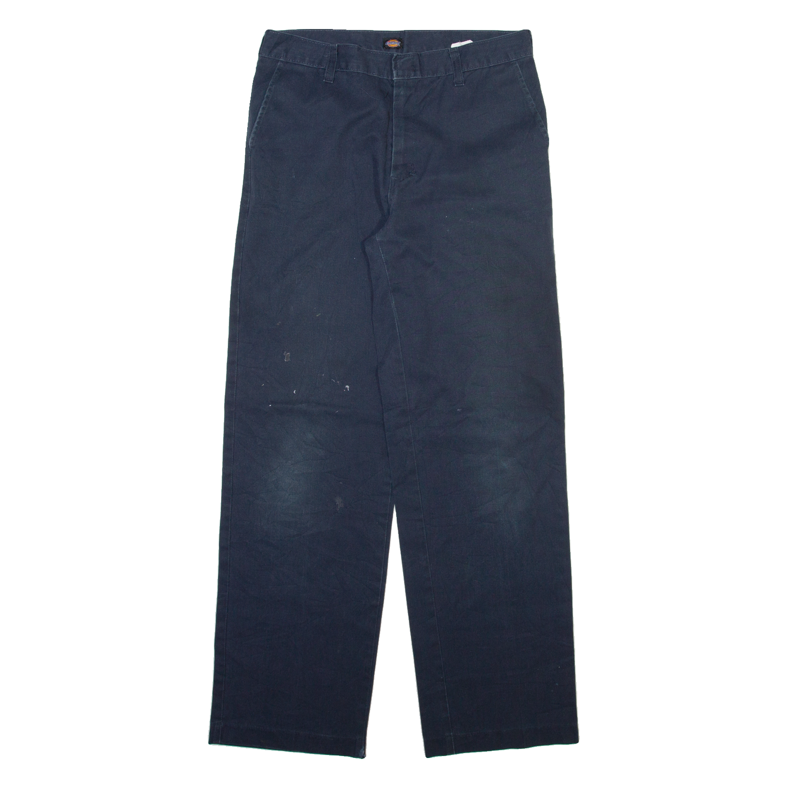 DICKIES Womens Trousers Blue Relaxed Straight W30 L30 Refurbished - N/A refurbished available on Cerqular