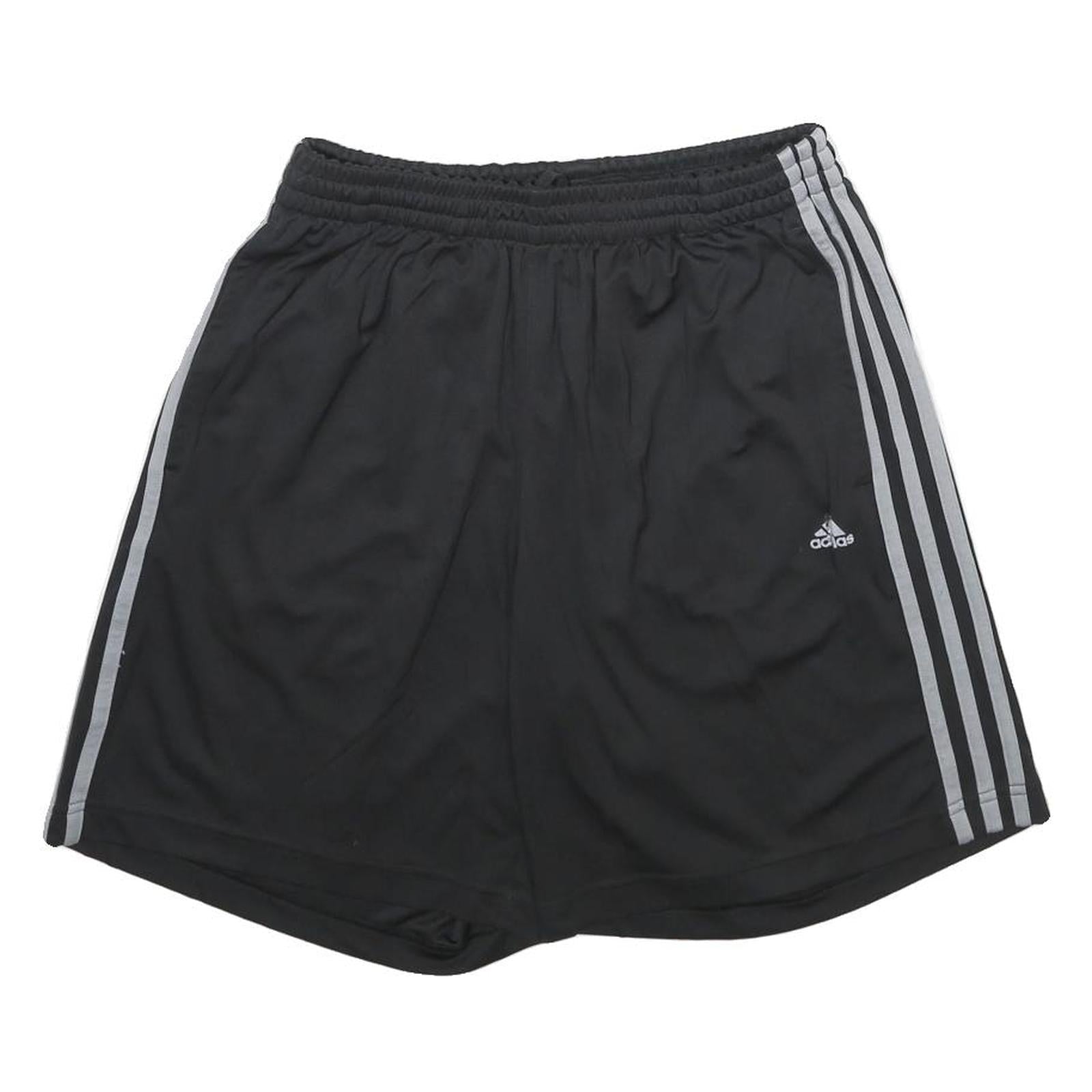 Buy ADIDAS Mens Black Sports Shorts M W28 Polyester Three Stripes Casual Gym Refurbished - $22.09 ADIDAS Mens Black Sports Shorts M W28 Polyester Three Stripes Casual Gym Refurbished - N/A refurbished available on Cerqular