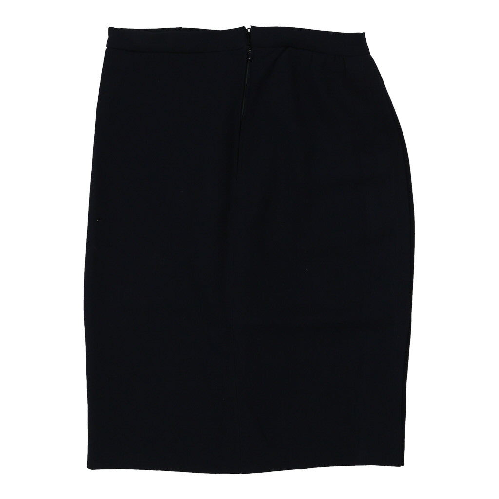 Buy Unbranded Skirt - 30W UK 10 Navy Cotton Refurbished - $16.87 Unbranded Skirt - 30W UK 10 Navy Cotton Refurbished - Thrifted (note: this is a term often used to describe second- refurbished available on Cerqular