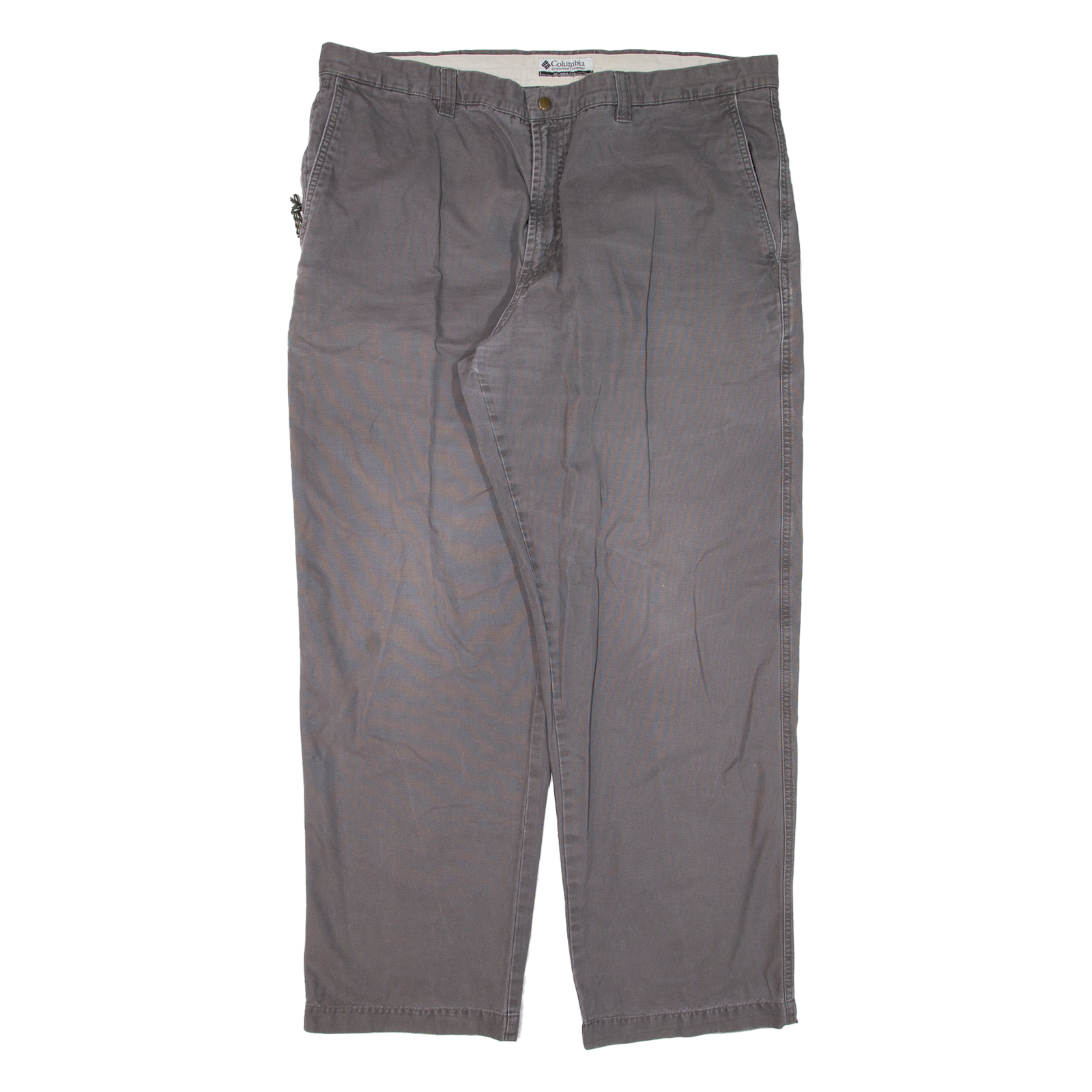 COLUMBIA Mens Trousers Grey Relaxed Straight W40 L30 Refurbished - N/A refurbished available on Cerqular