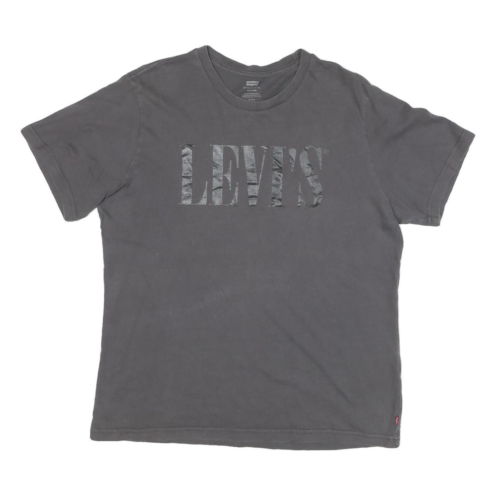 Buy LEVI'S Mens Black Graphic T-Shirt M Short Sleeve Crew Neck Cotton Blend Refurbished - $22.09 LEVI'S Mens Black Graphic T-Shirt M Short Sleeve Crew Neck Cotton Blend Refurbished - N/A refurbished available on Cerqular