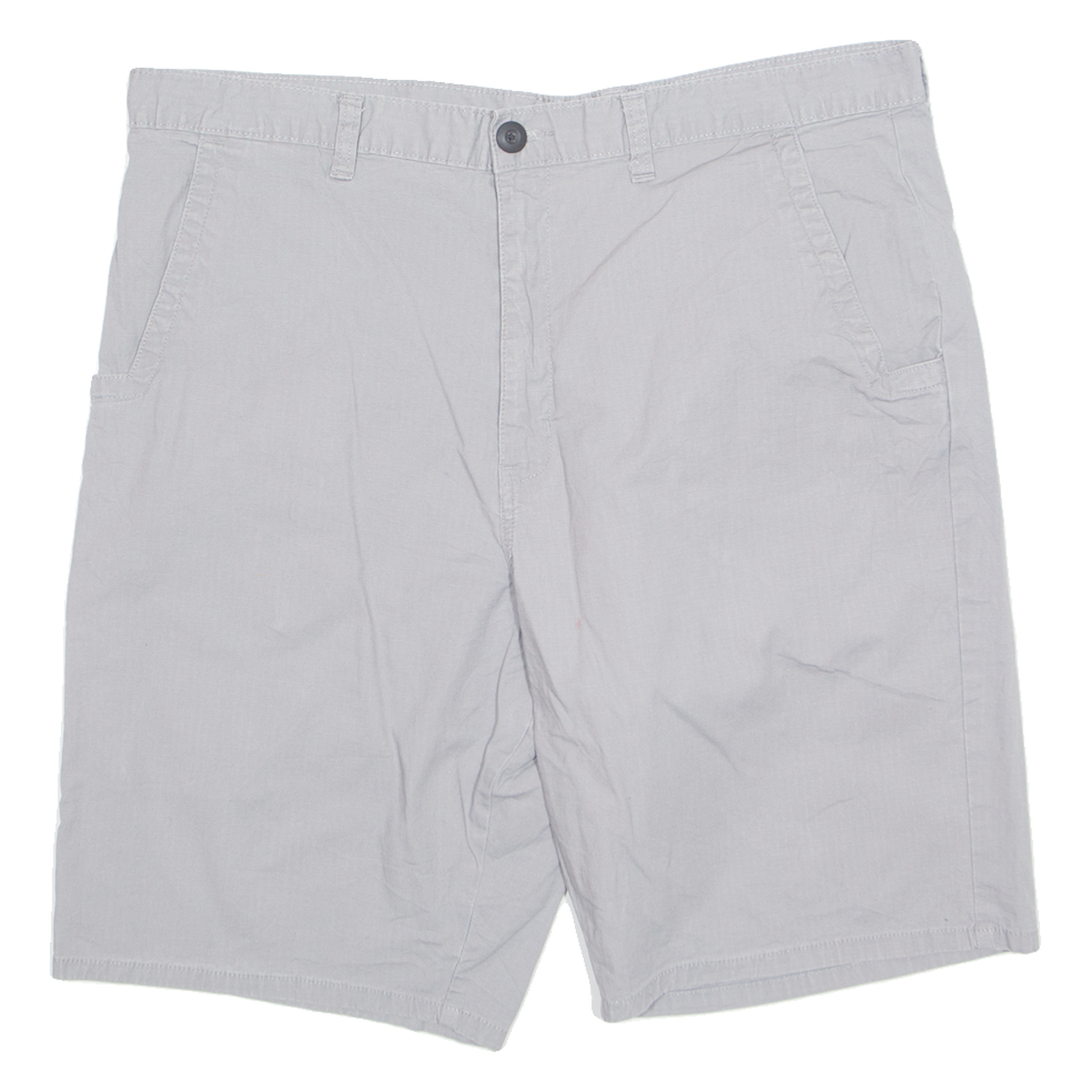 DICKIES Chino Mens Workwear Shorts Grey L W38 Refurbished - N/A refurbished available on Cerqular