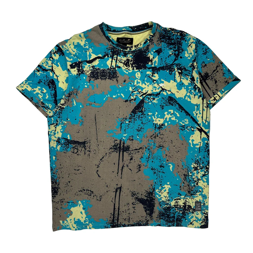 Tiziano Finnegan T-Shirt - 2XL Brown Cotton Refurbished - Thrifted (note: this is a term often used to describe second- refurbished available on Cerqular