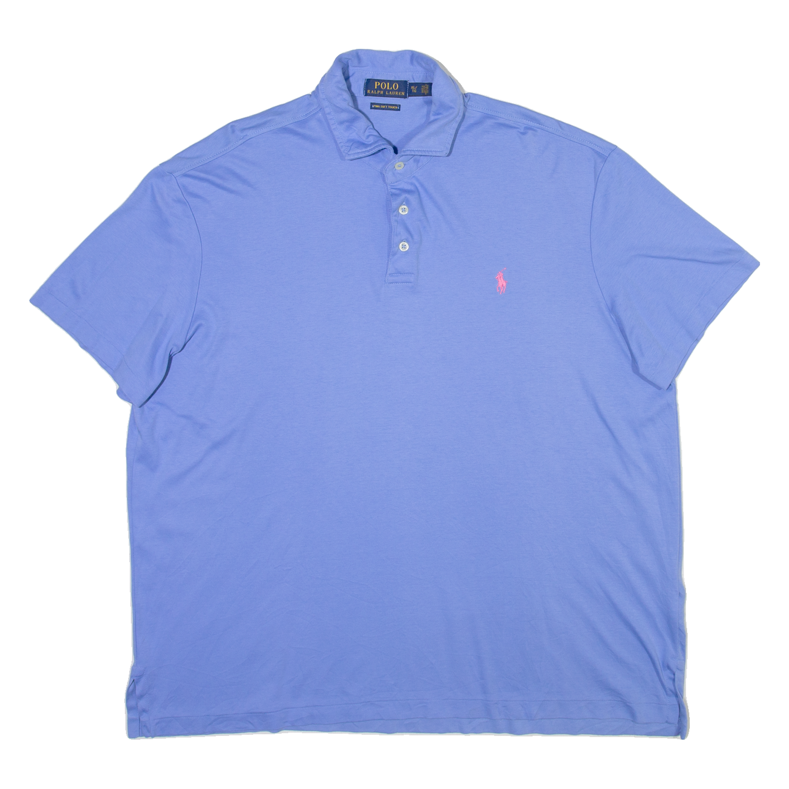 POLO RALPH LAUREN Mens Polo Shirt Blue XL Refurbished - N/A refurbished available on Cerqular