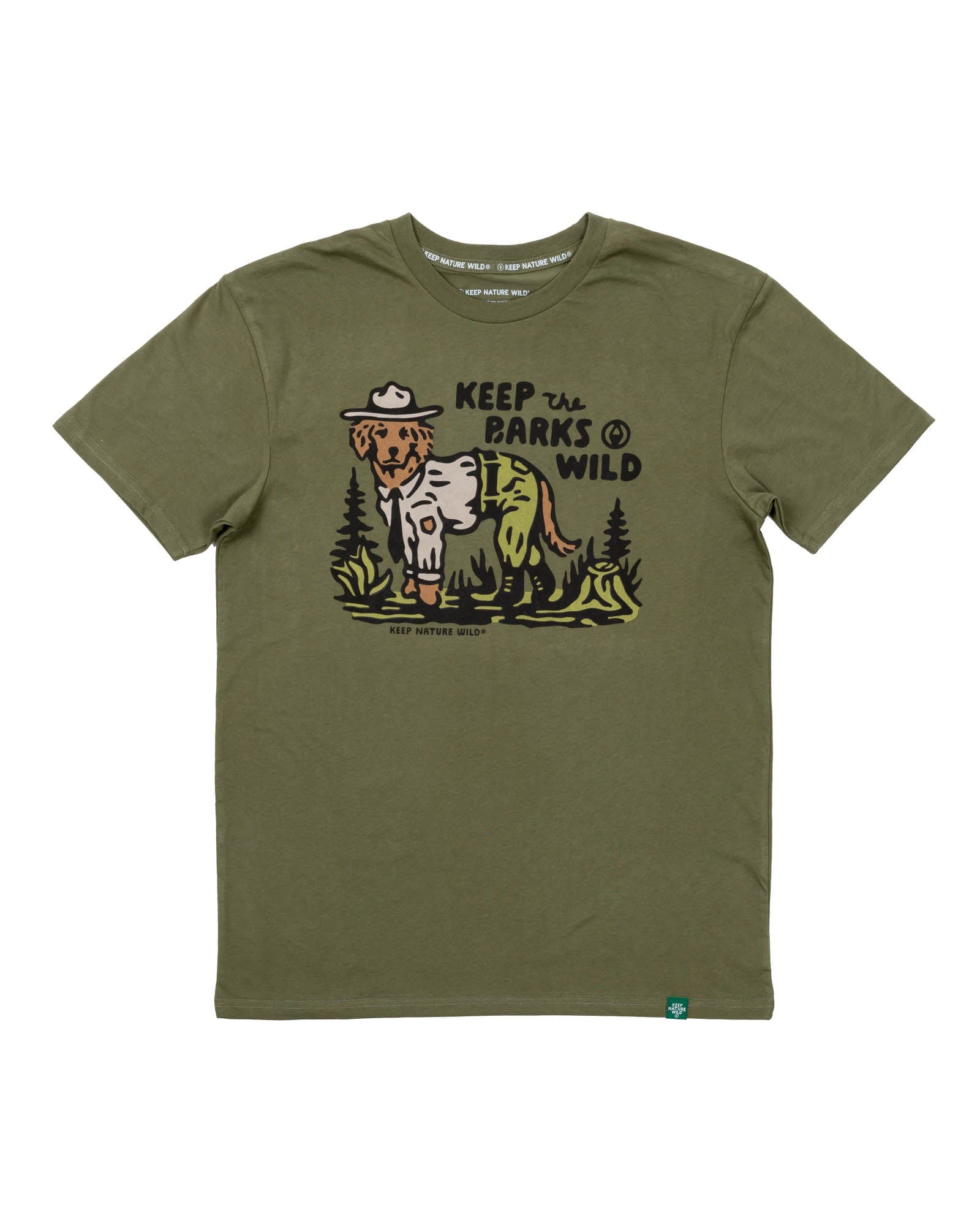 Buy Keep the Barks Wild Unisex Tee | Olive | Size: XL Refurbished - $34.00 Keep the Barks Wild Unisex Tee | Olive | Size: XL Refurbished - Keep Nature Wild refurbished available on Cerqular