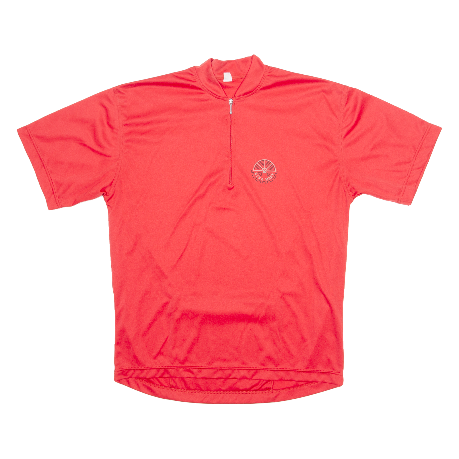 BIKE MEET Cycling Mens Jersey Red 1/4 Zip XL Refurbished - N/A refurbished available on Cerqular