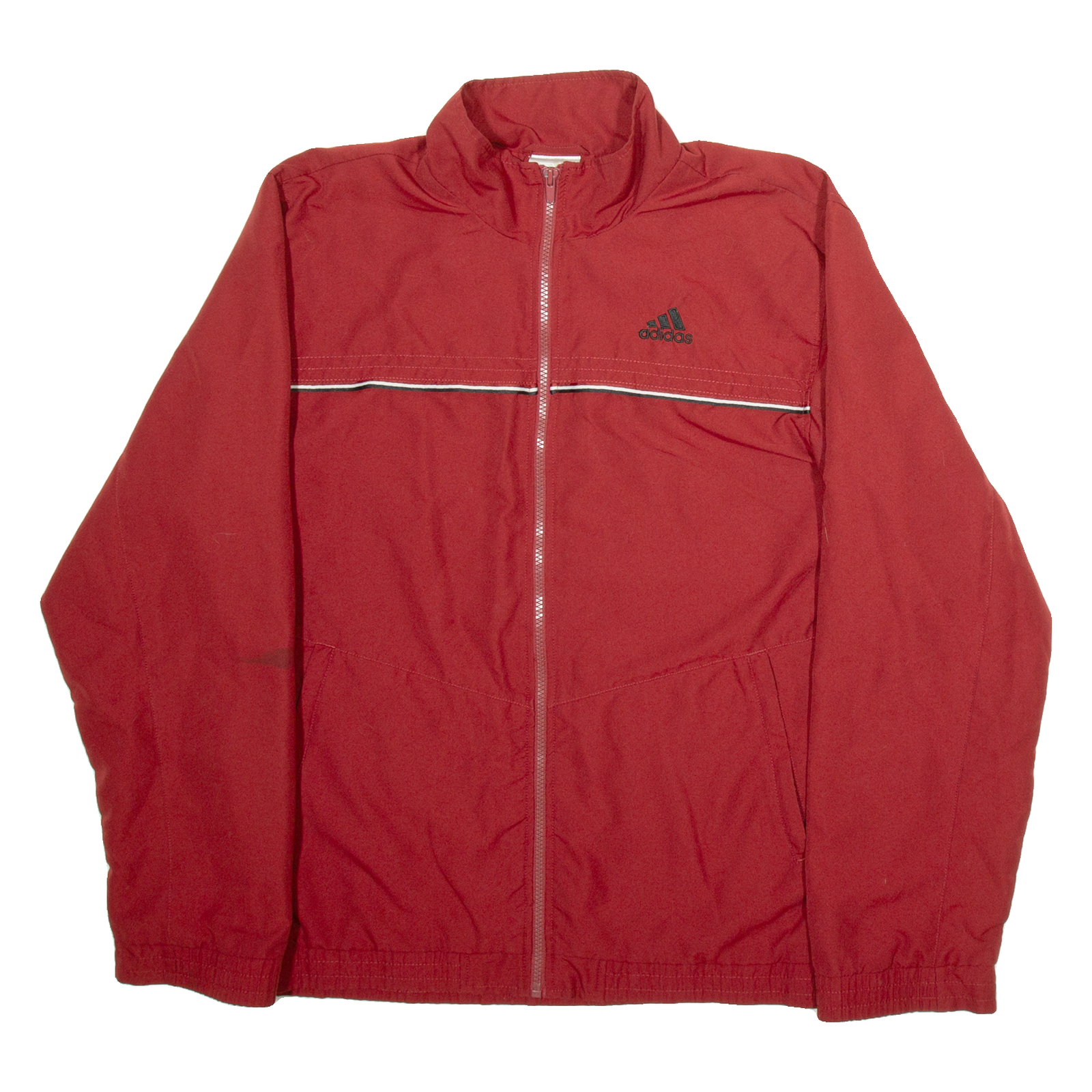 ADIDAS Mens Track Jacket Red M Refurbished - N/A refurbished available on Cerqular