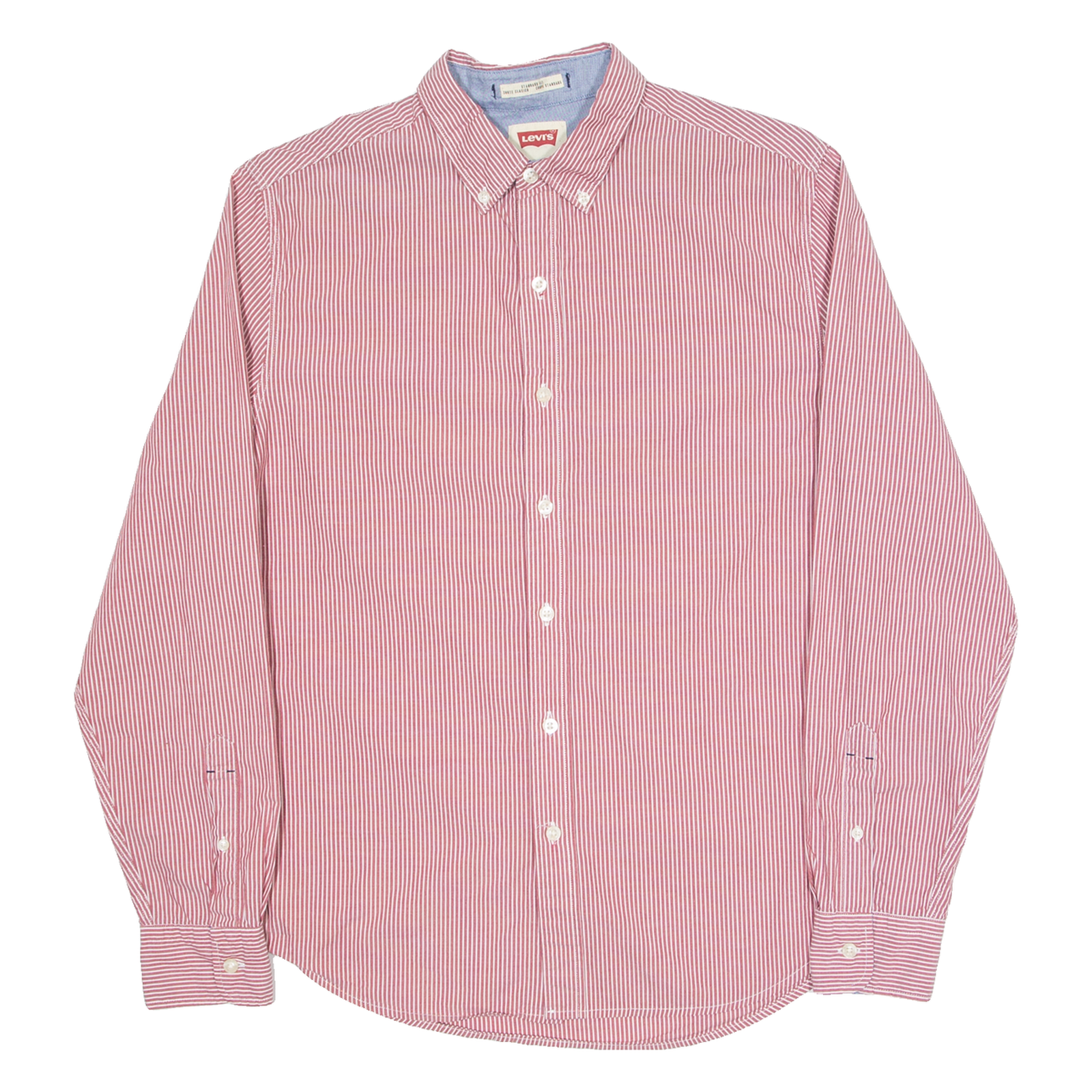 Buy LEVI'S Mens Shirt Red Striped Long Sleeve M Refurbished - $28.59 LEVI'S Mens Shirt Red Striped Long Sleeve M Refurbished - N/A refurbished available on Cerqular