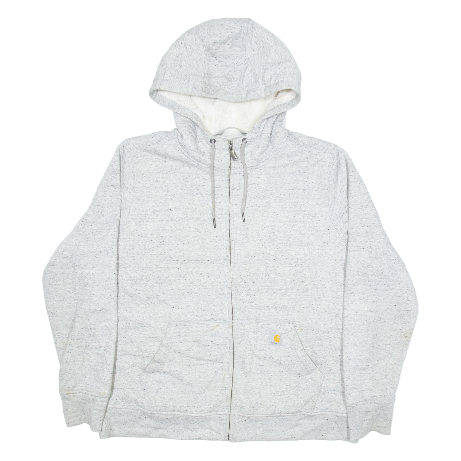 CARHARTT Womens Grey Hoodie Full Zip XL Refurbished - N/A refurbished available on Cerqular