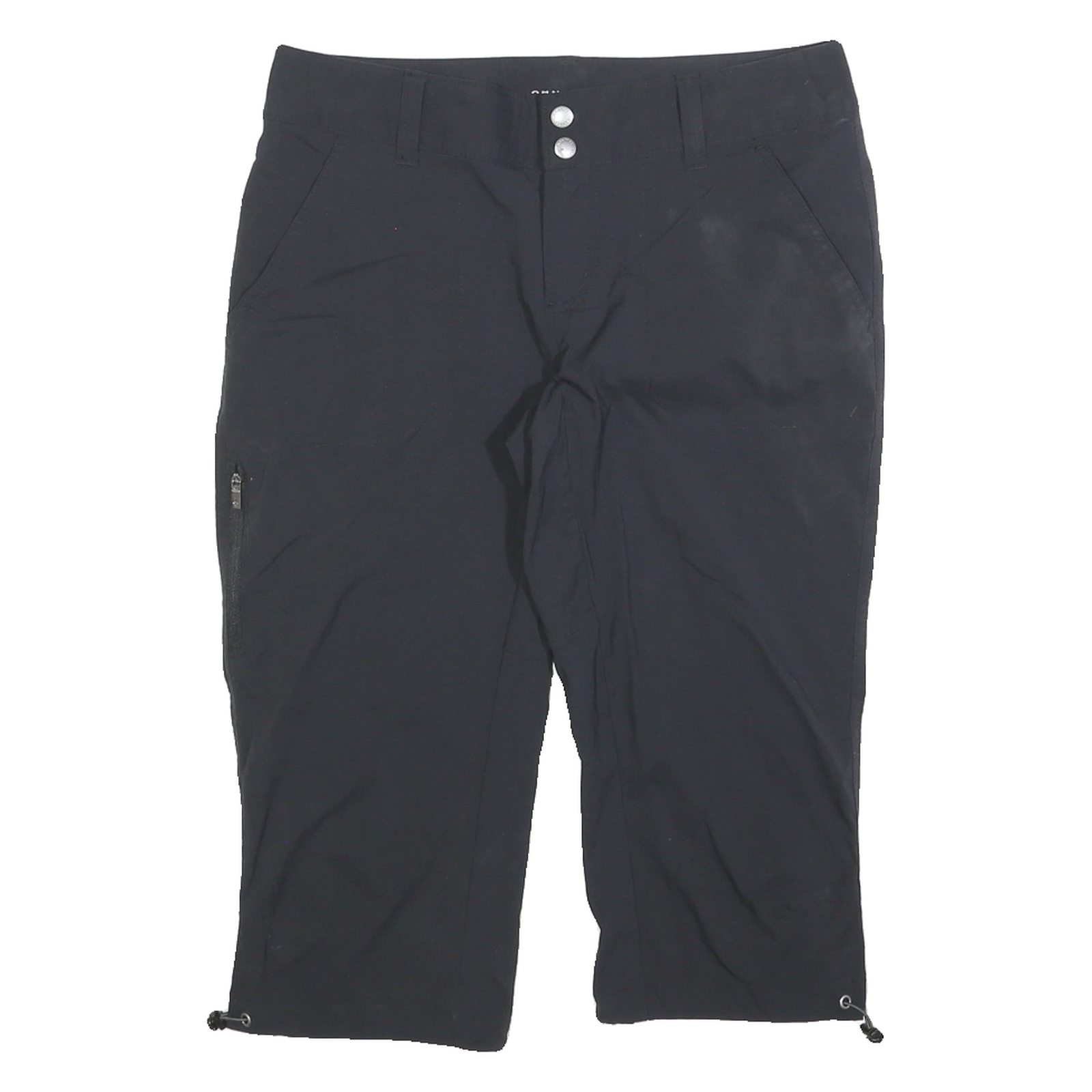 COLUMBIA Womens Shorts Black Casual Regular M W30 Outdoor Zip Pockets Refurbished - N/A refurbished available on Cerqular