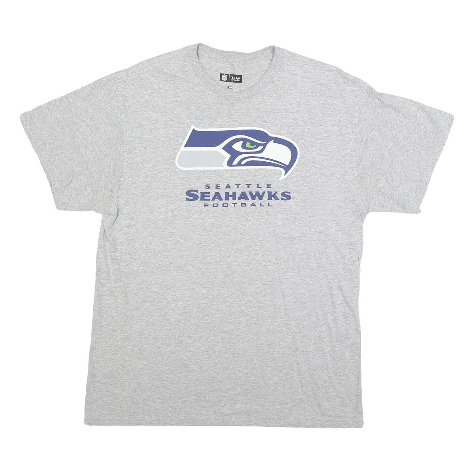 Buy NFL Mens Grey Seattle Seahawks Graphic T-Shirt L Short Sleeve Crew Neck Refurbished - $19.49 NFL Mens Grey Seattle Seahawks Graphic T-Shirt L Short Sleeve Crew Neck Refurbished - N/A refurbished available on Cerqular