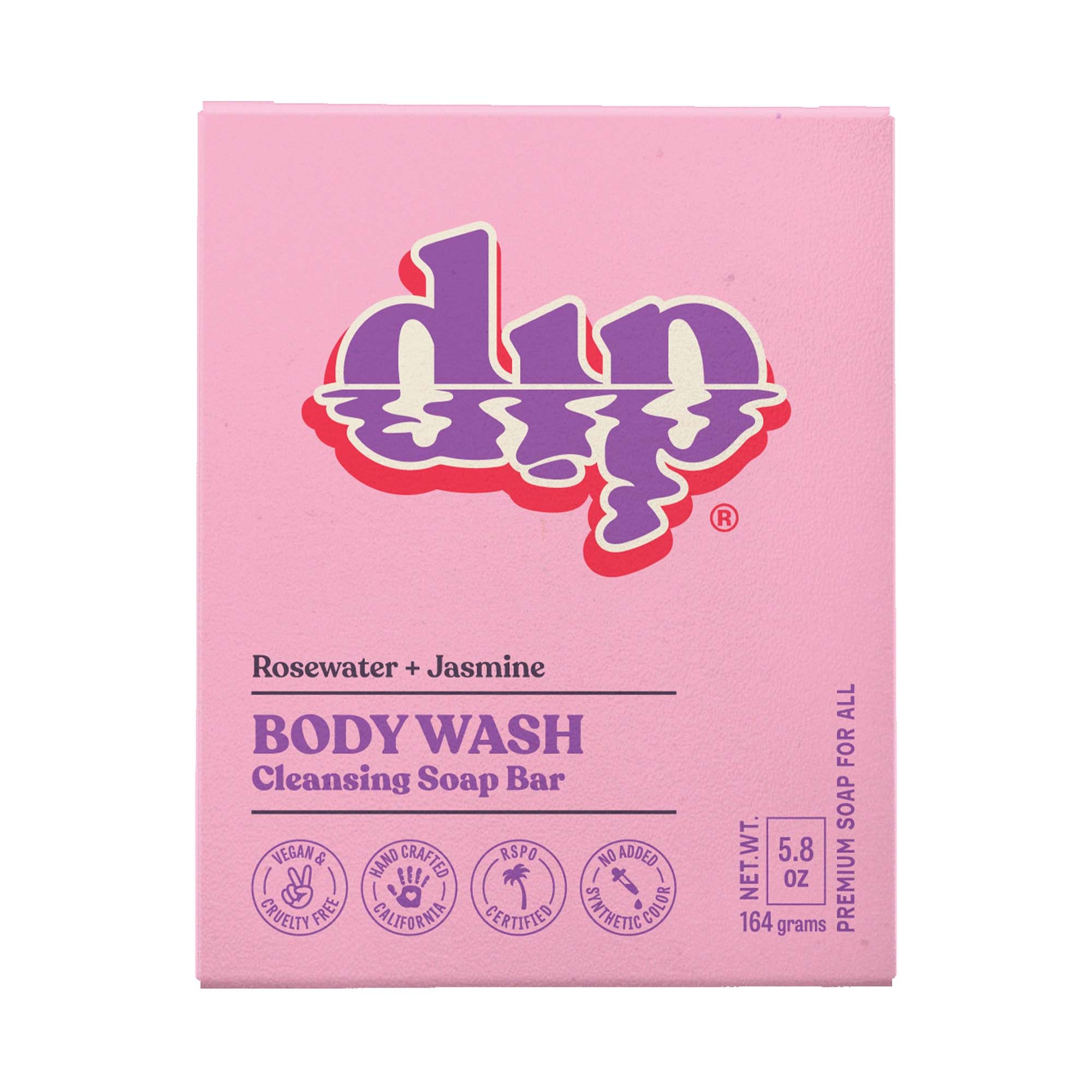Buy Body Wash Cleansing Soap Bar - Rosewater & Jasmine Refurbished - $14.00 Body Wash Cleansing Soap Bar - Rosewater & Jasmine Refurbished - Dip Sustainable Hair Care refurbished available on Cerqular