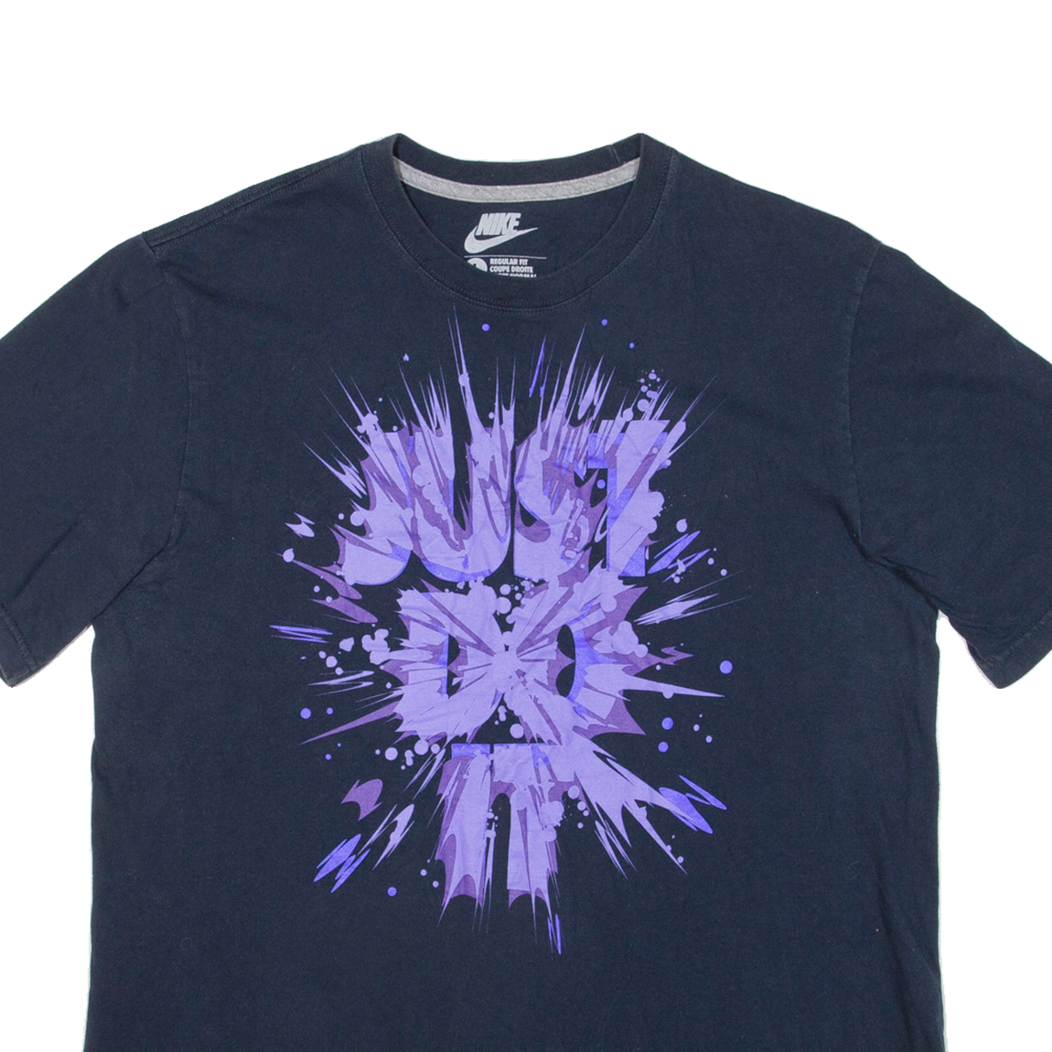 NIKE Womens T-Shirt Blue L Refurbished - N/A refurbished available on Cerqular
