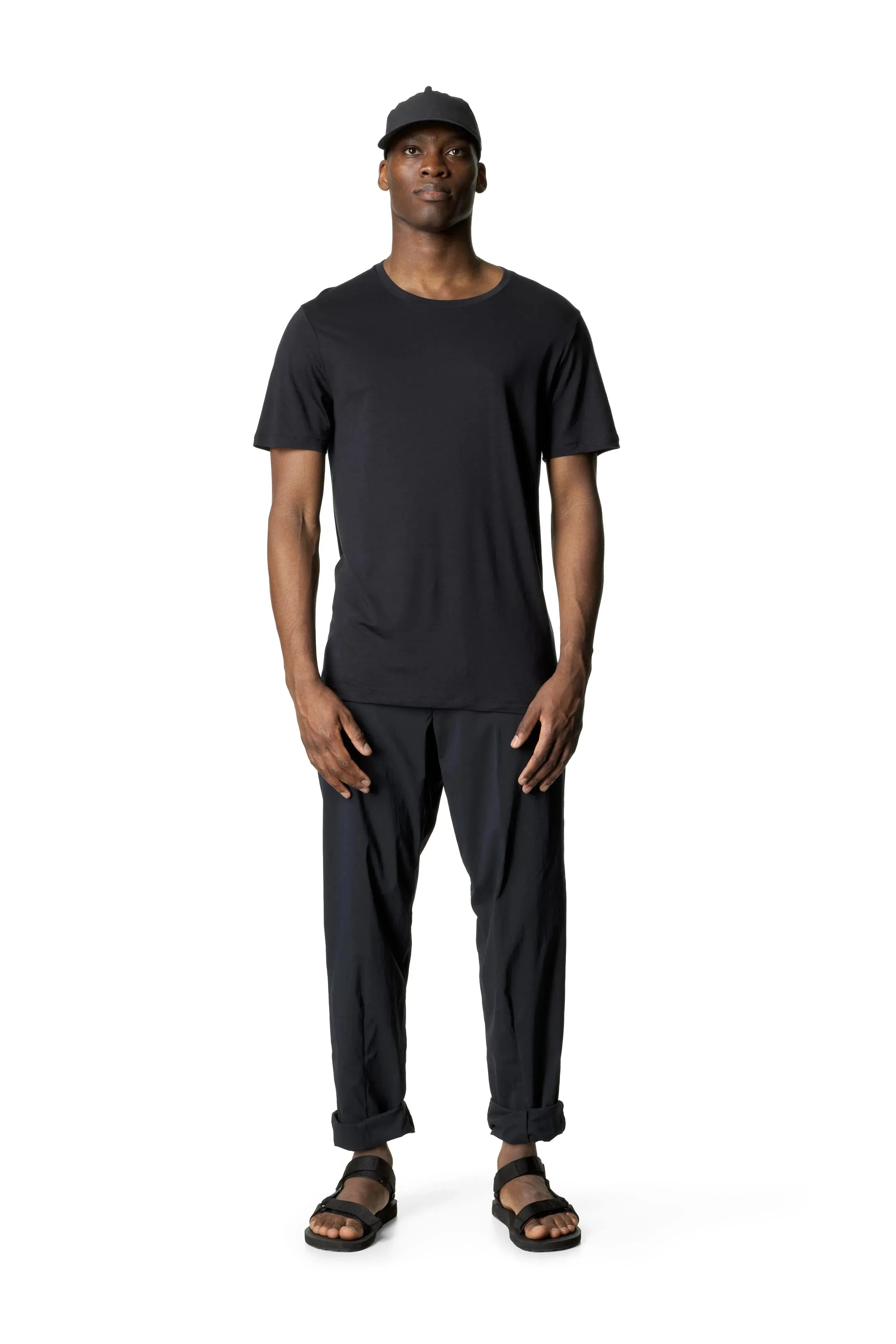 Buy M's Tree Tee | Color: true black | Size: XS Refurbished - $65.00 M's Tree Tee | Color: true black | Size: XS Refurbished - Houdini Sportswear refurbished available on Cerqular