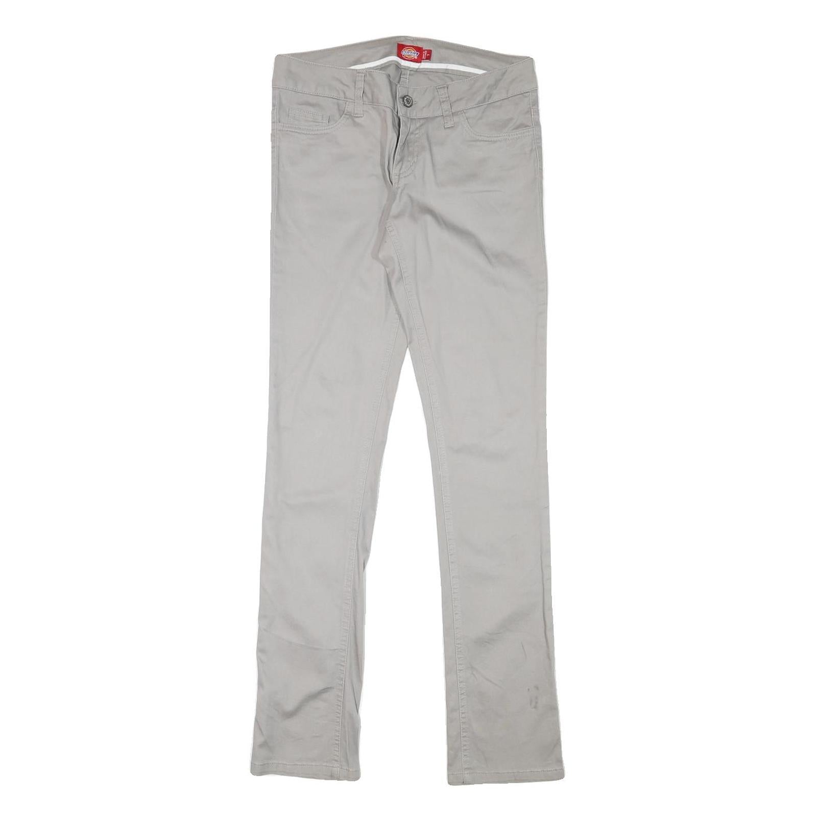 Buy DICKIES Womens Cotton Blend Slim Beige Trousers W28 L31 Zip Plain Pockets Refurbished - $37.69 DICKIES Womens Cotton Blend Slim Beige Trousers W28 L31 Zip Plain Pockets Refurbished - N/A refurbished available on Cerqular