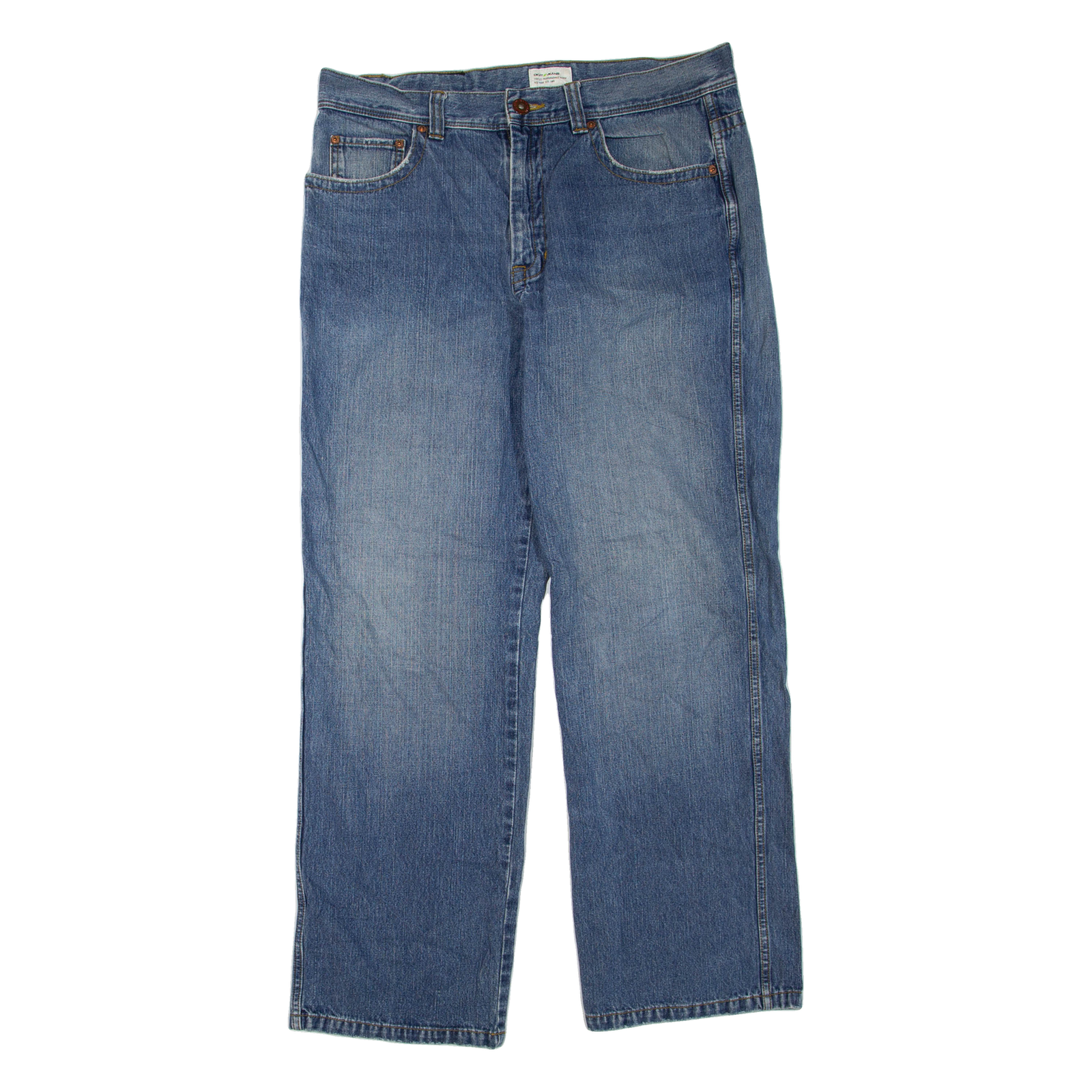 DKNY Womens Jeans Blue Regular Straight W36 L32 Refurbished - N/A refurbished available on Cerqular