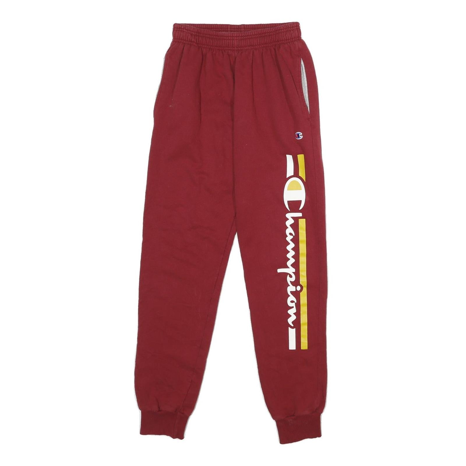 Buy CHAMPION Mens Joggers Red Slim Tapered S W24 L30 Cotton Blend Casual Sportswear Refurbished - $25.99 CHAMPION Mens Joggers Red Slim Tapered S W24 L30 Cotton Blend Casual Sportswear Refurbished - N/A refurbished available on Cerqular