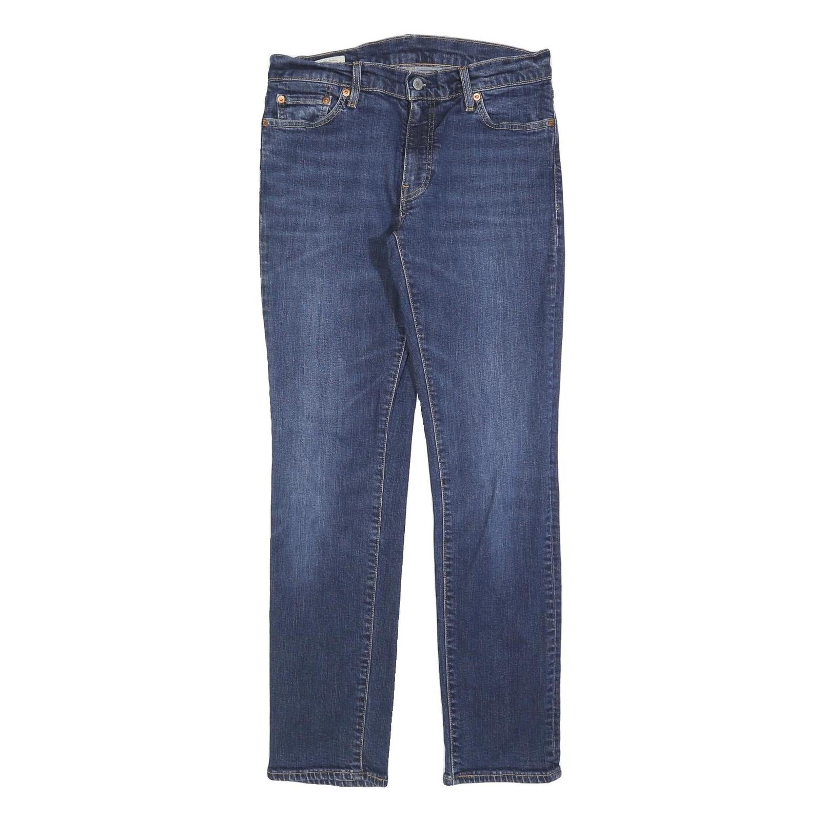 LEVI'S 511 BIG E Mens Jeans Blue Slim Skinny Denim Medium W30 L32 Classic Zip Refurbished - N/A refurbished available on Cerqular
