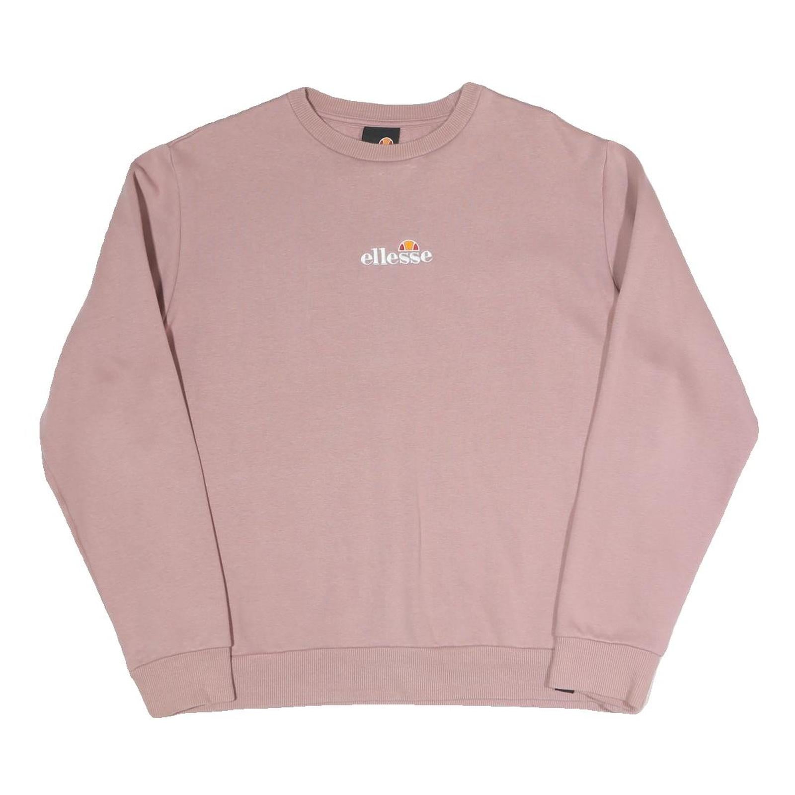 Buy ELLESSE Womens Pink Cotton Blend Crew Neck UK 14 Sweatshirt Casual Pullover Refurbished - $33.79 ELLESSE Womens Pink Cotton Blend Crew Neck UK 14 Sweatshirt Casual Pullover Refurbished - N/A refurbished available on Cerqular
