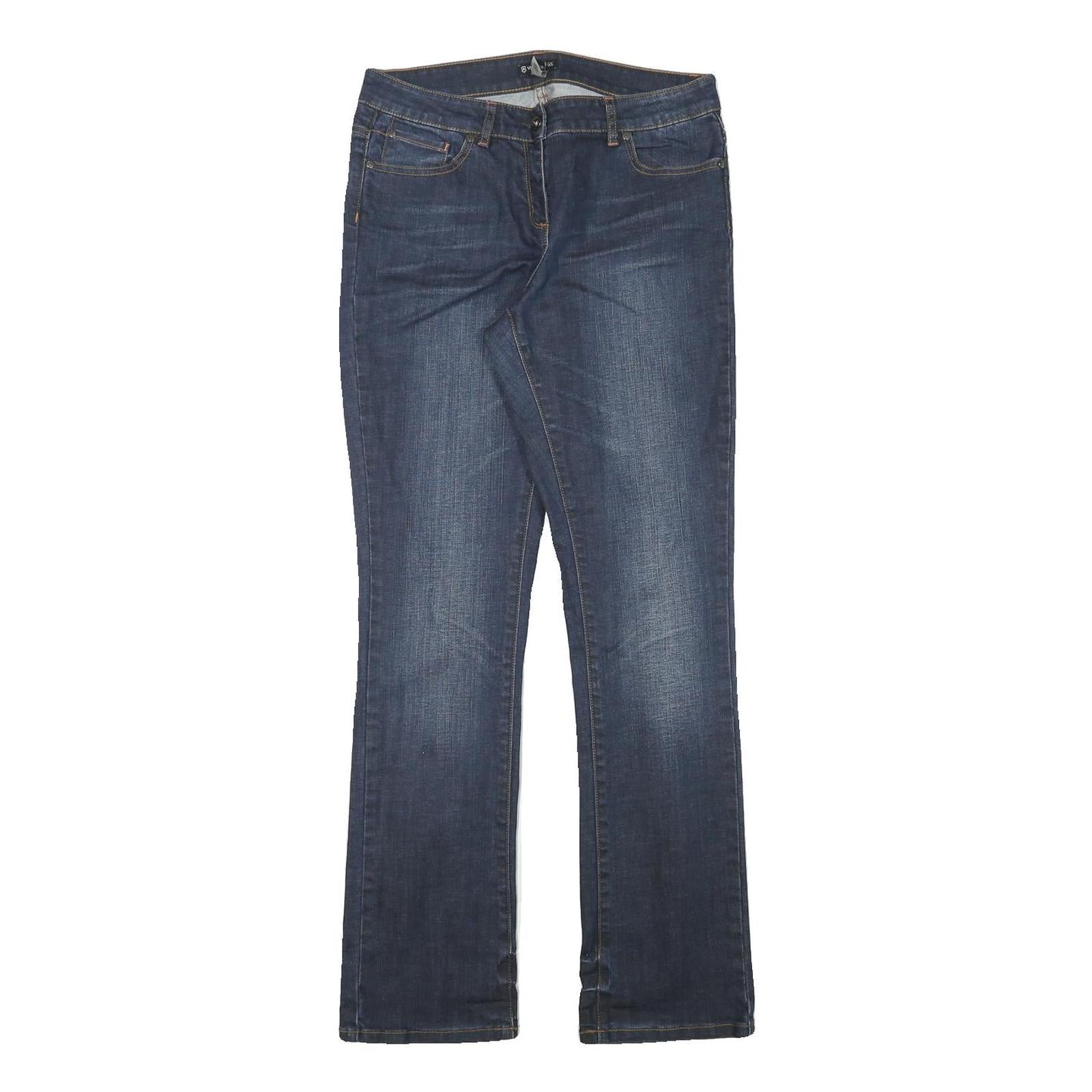 VICTORINOX Womens Jeans Blue Regular Straight Denim Medium W30 L31 Classic Refurbished - N/A refurbished available on Cerqular