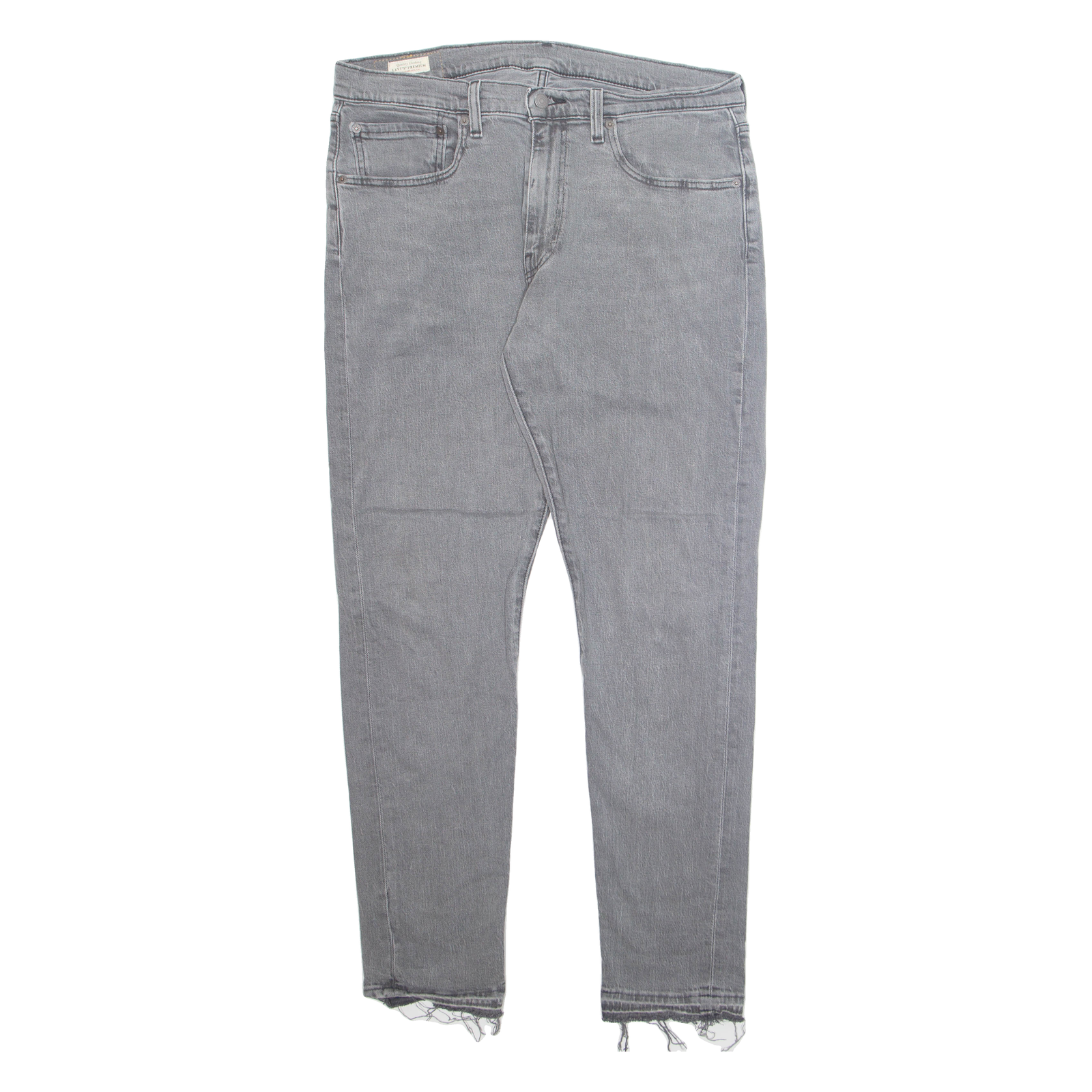 LEVI'S 512 BIG E Jeans Mens Grey Slim Tapered W34 L32 Refurbished - N/A refurbished available on Cerqular