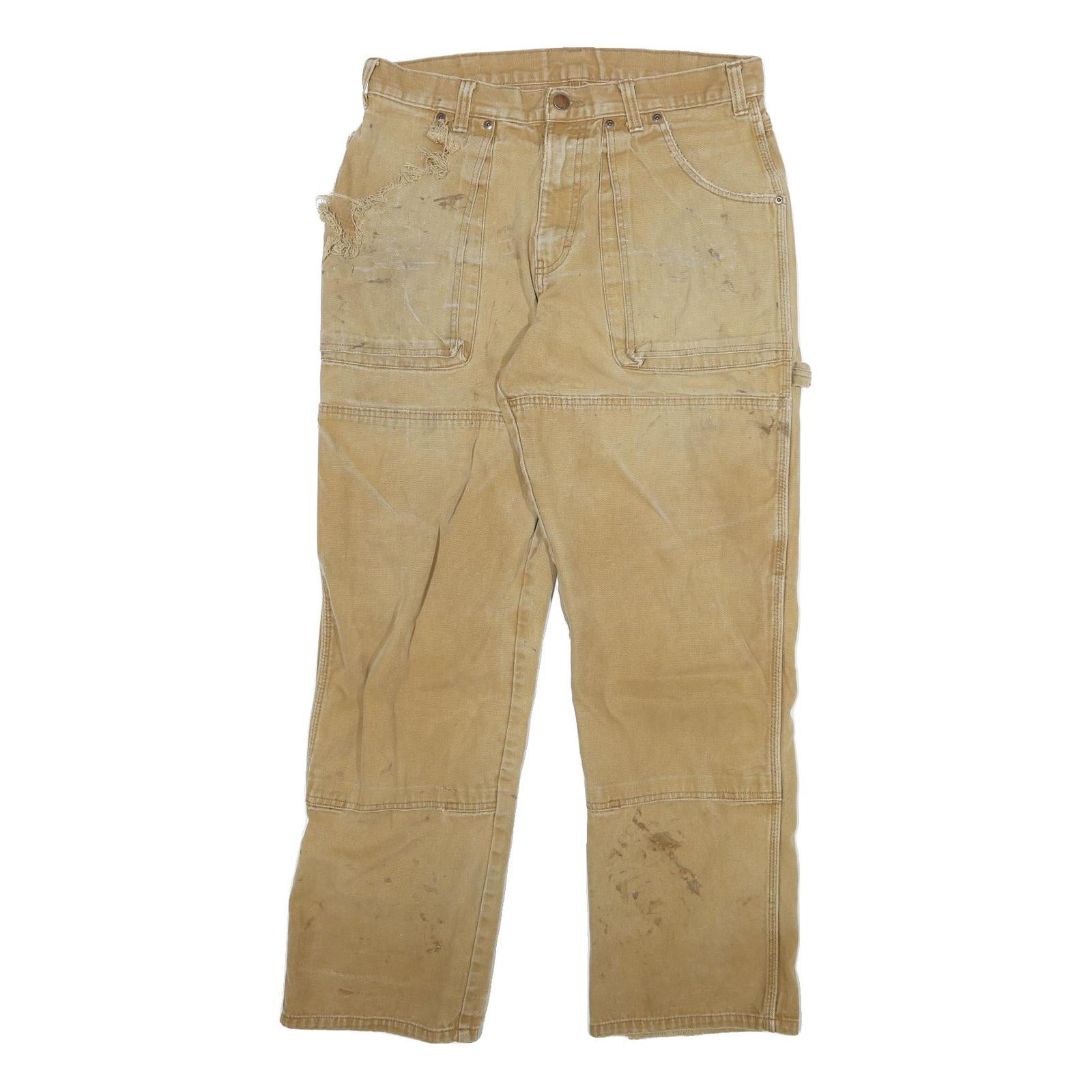 DICKIES Mens Jeans Beige Regular Straight Denim W32 L29 Workwear Utility Refurbished - N/A refurbished available on Cerqular