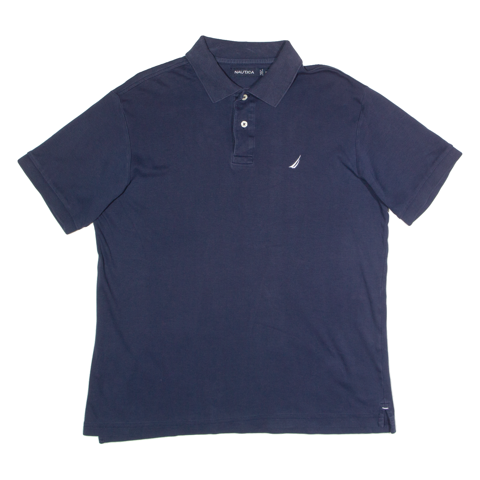 NAUTICA Mens Polo Shirt Blue M Refurbished - N/A refurbished available on Cerqular