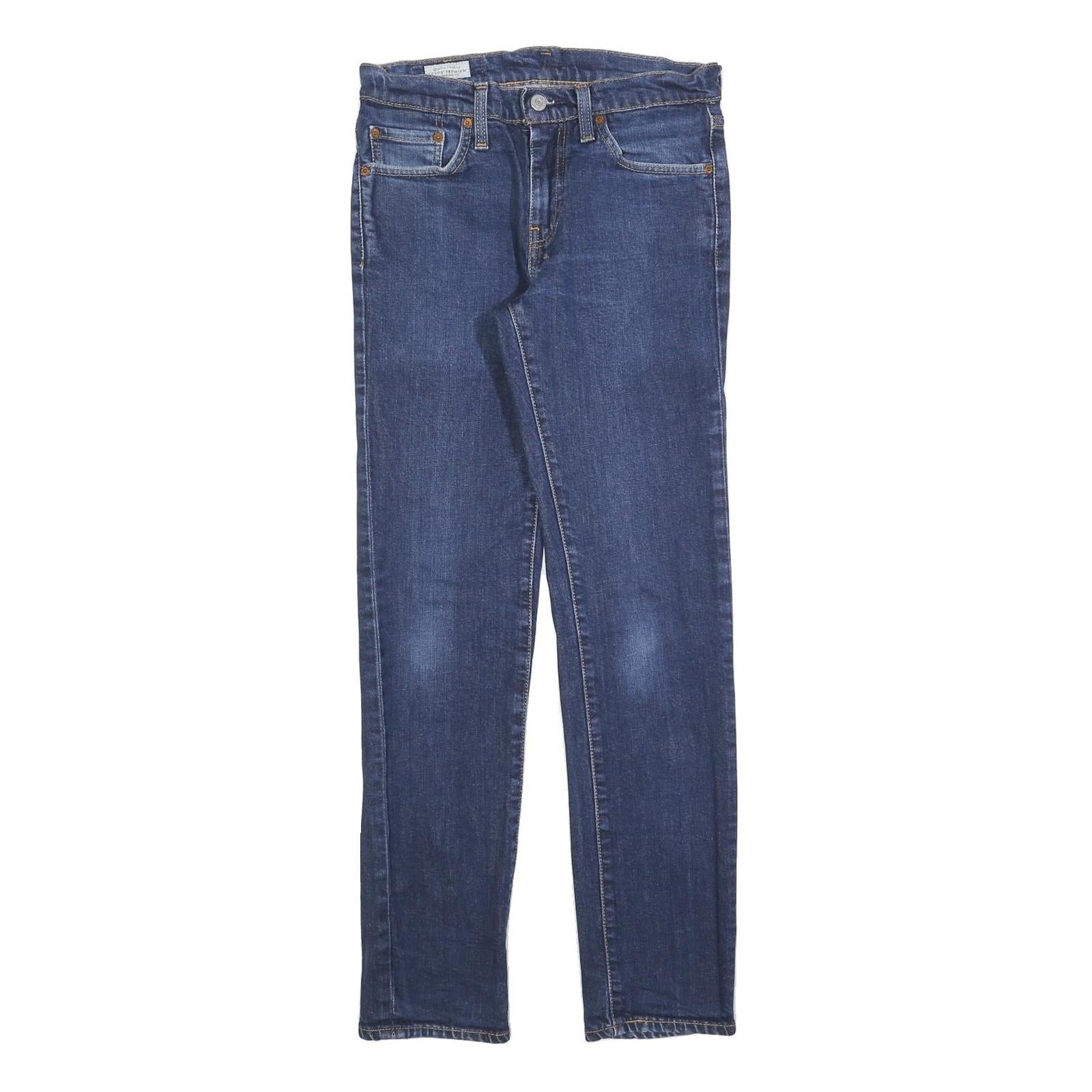 LEVI'S 511 Slim Mens Jeans Blue Slim Skinny Denim Medium W29 L32 Classic Style Refurbished - N/A refurbished available on Cerqular